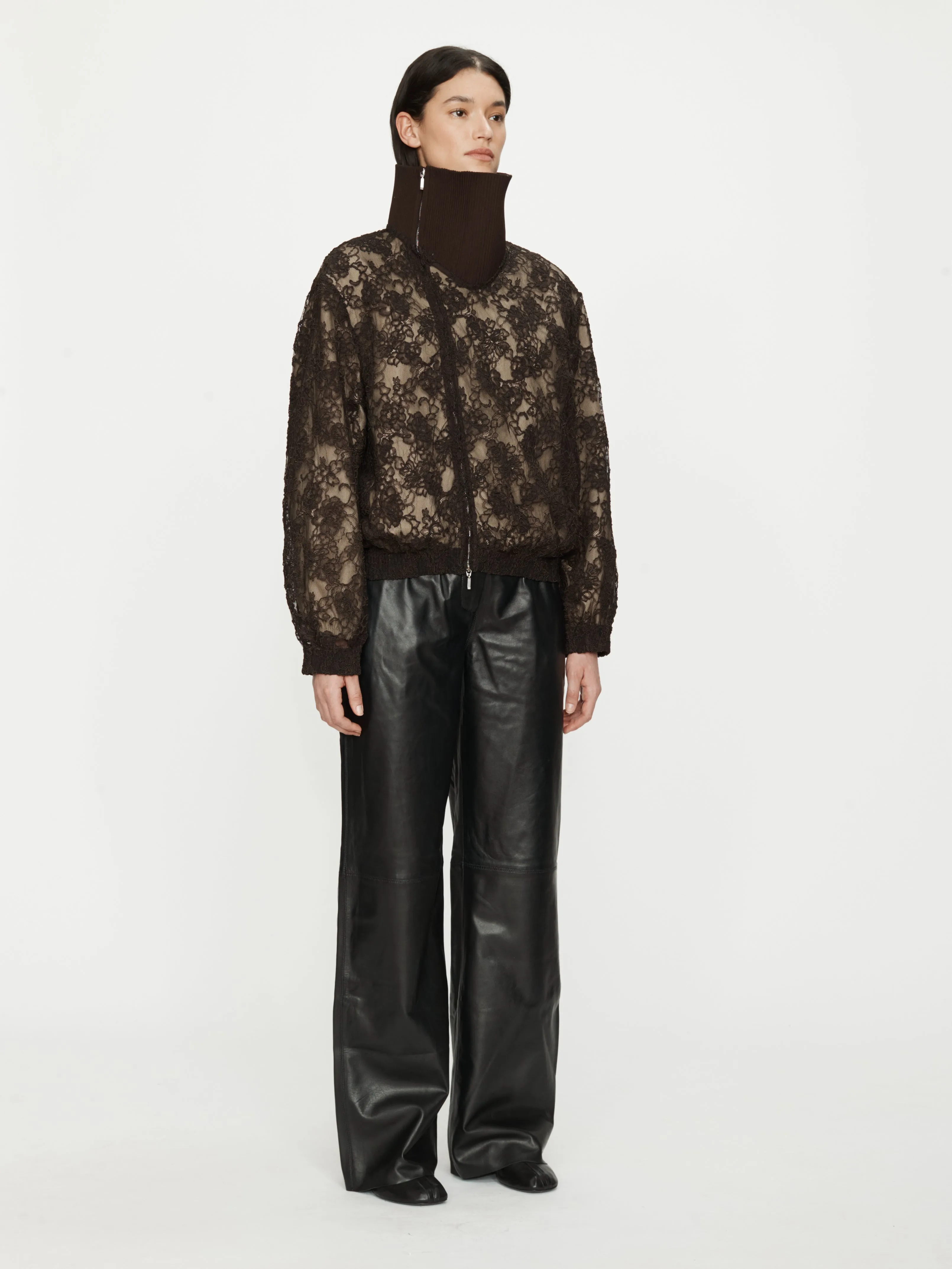 Mahara Lace Bomber Jacket sold by Christopher Esber product image thumbnail 3