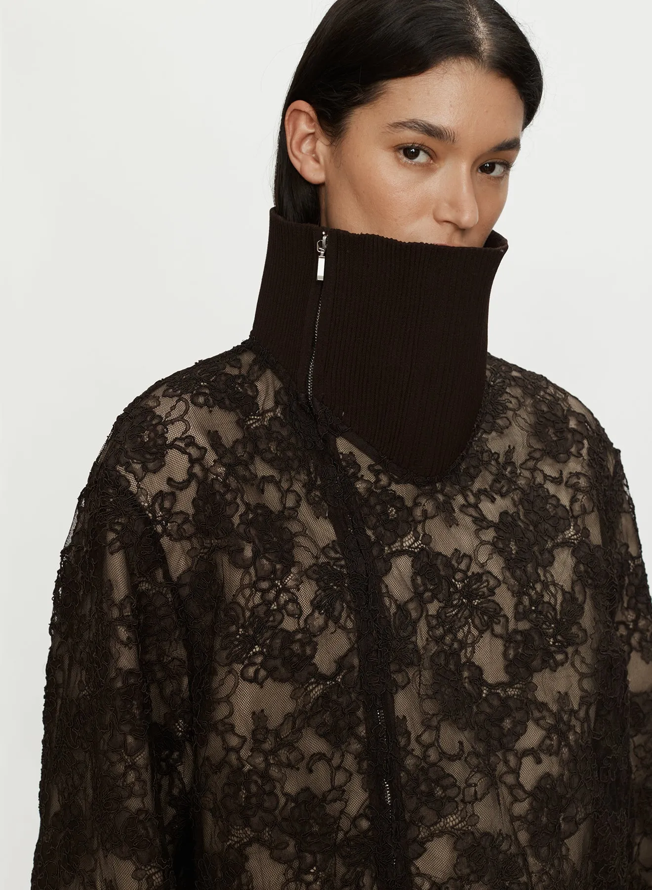 Mahara Lace Bomber Jacket sold by Christopher Esber product image thumbnail 4