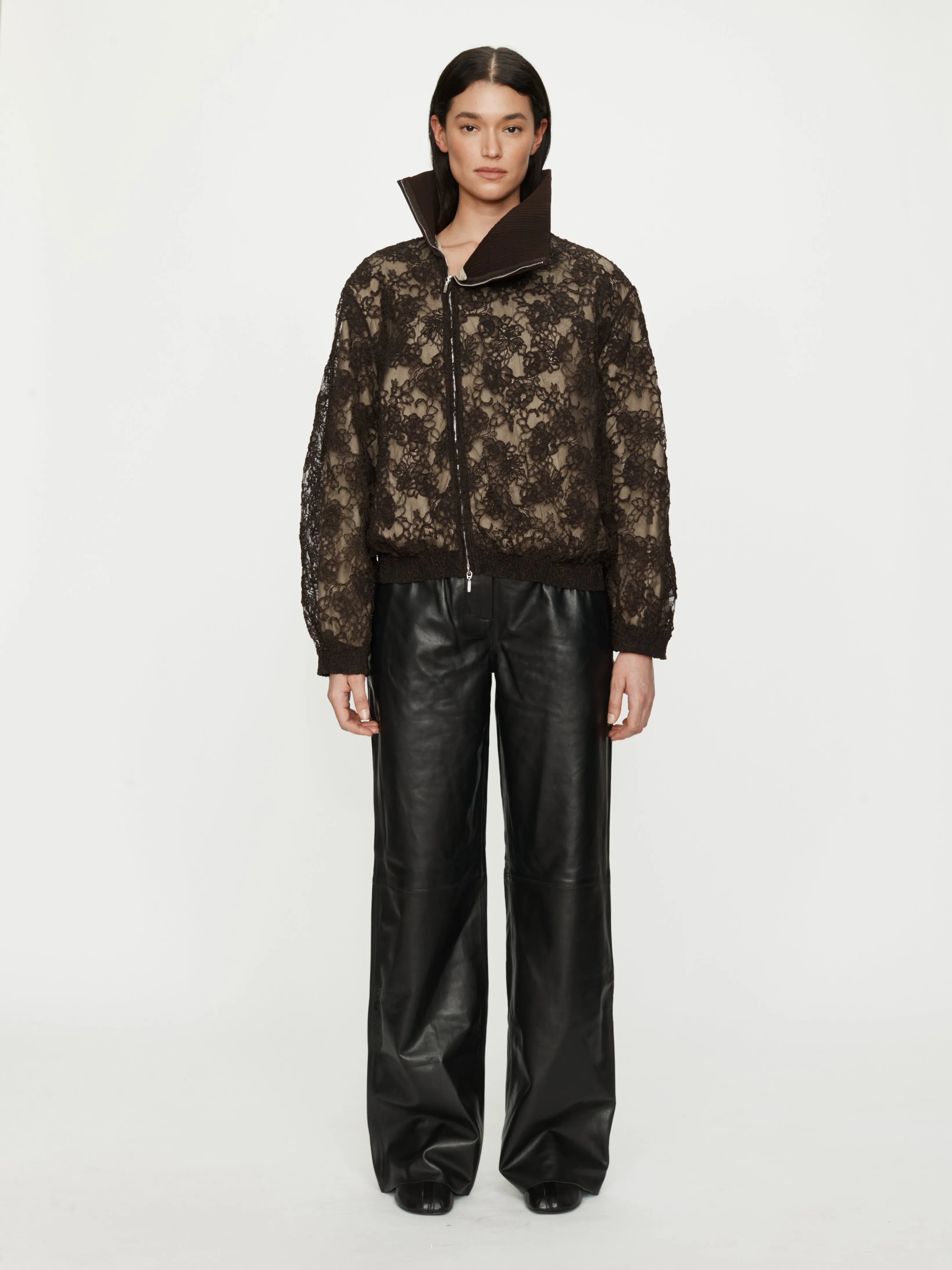 Mahara Lace Bomber Jacket sold by Christopher Esber product image thumbnail 2