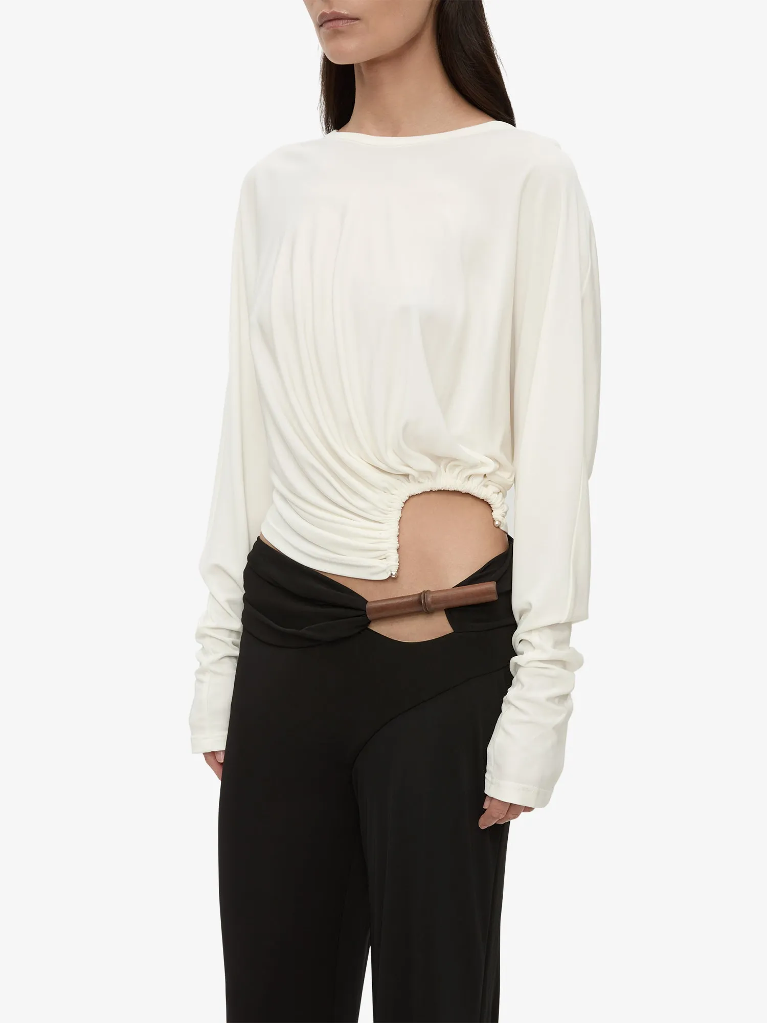 Manto Long Sleeve Jersey Top sold by Christopher Esber product image thumbnail 4
