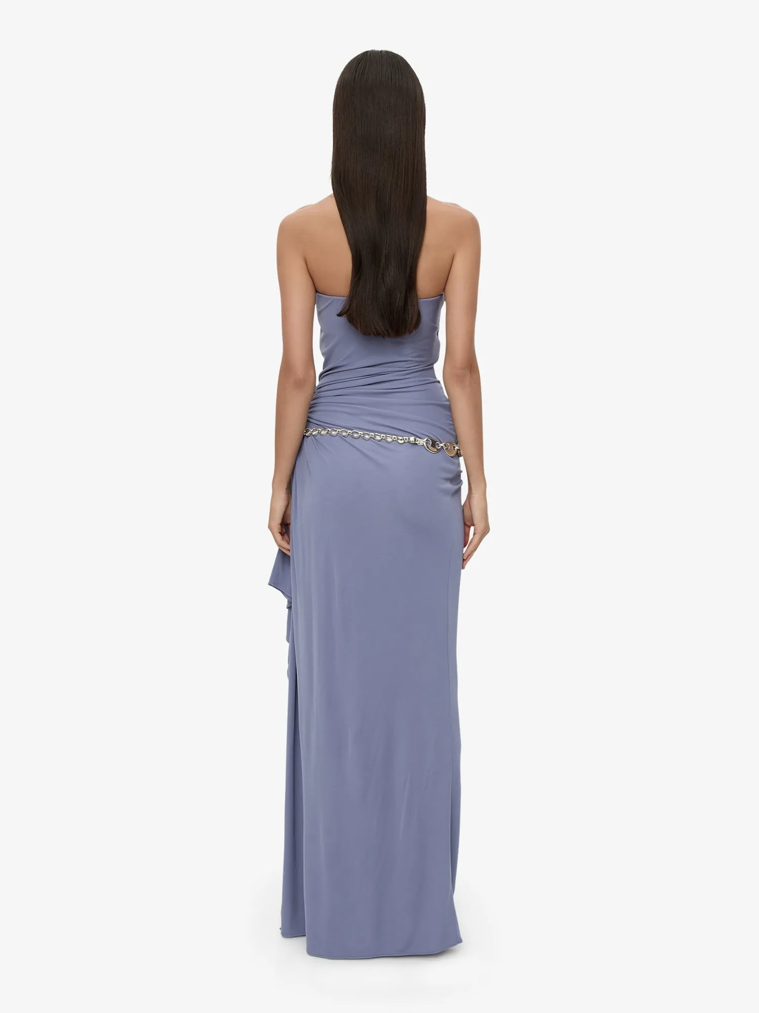 Crystal Cable Chain Strapless Gown sold by Christopher Esber product image thumbnail 5