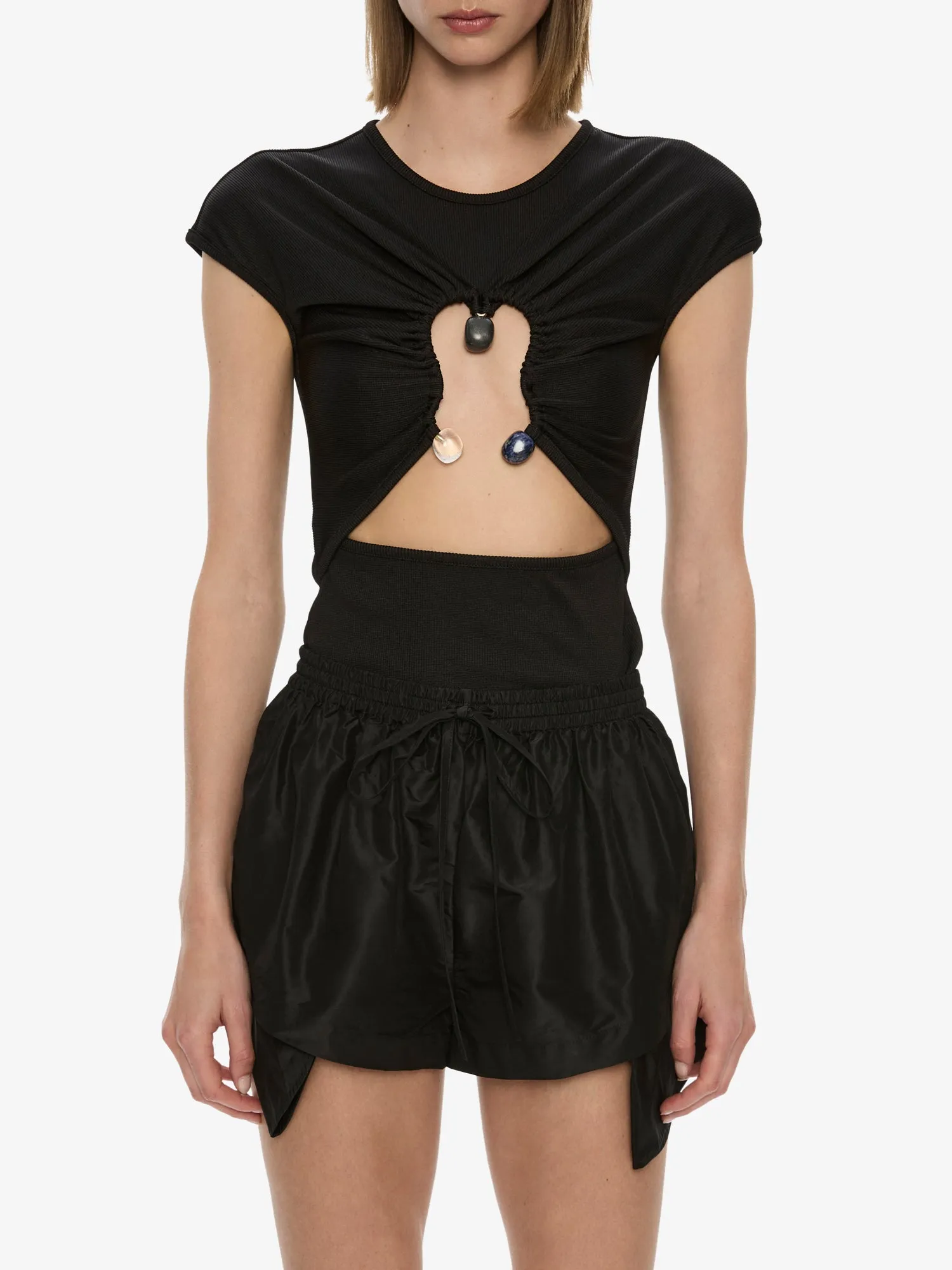 Hiero Crystal Capped Tee sold by Christopher Esber product image thumbnail 4