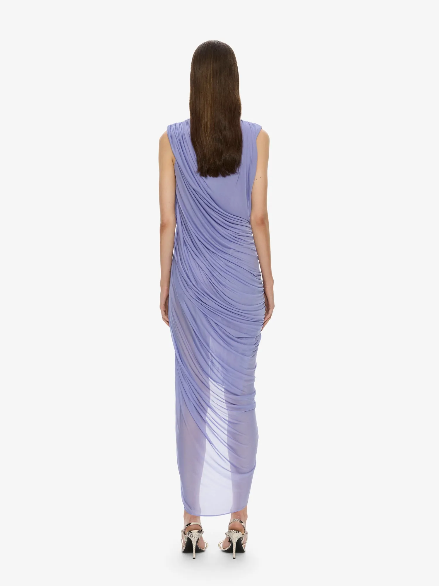 Ripple Crystal Plunge Dress sold by Christopher Esber product image thumbnail 4