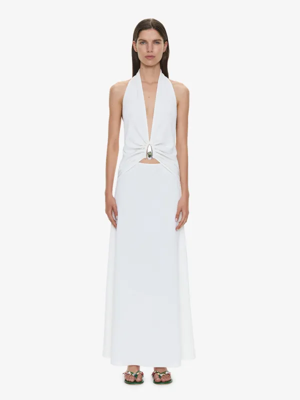 Crystal Pendant Tank Dress made by Christopher Esber