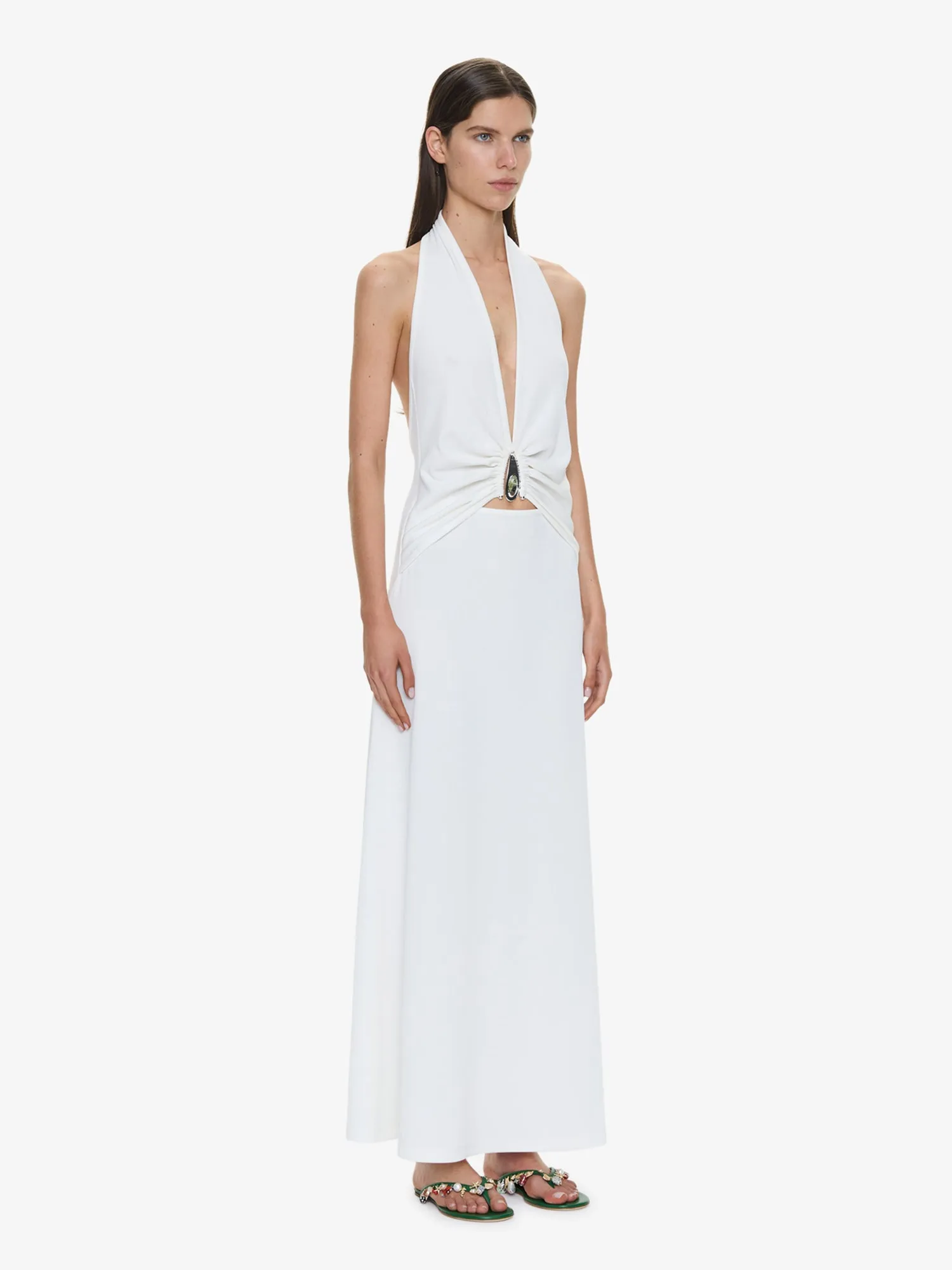 Crystal Pendant Tank Dress sold by Christopher Esber product image thumbnail 2