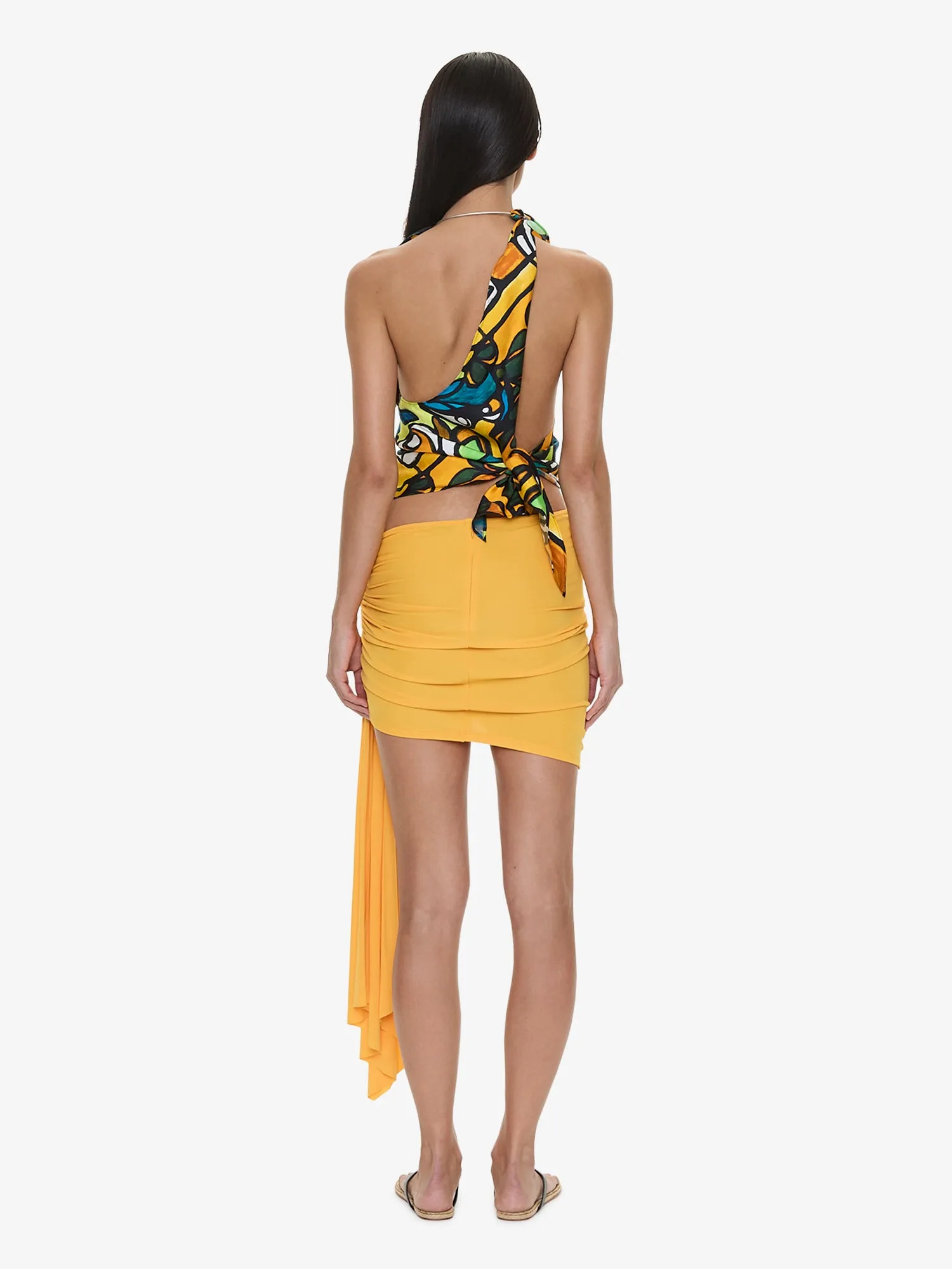 Tropic Nouveau Scarf Tie Top sold by Christopher Esber product image thumbnail 5