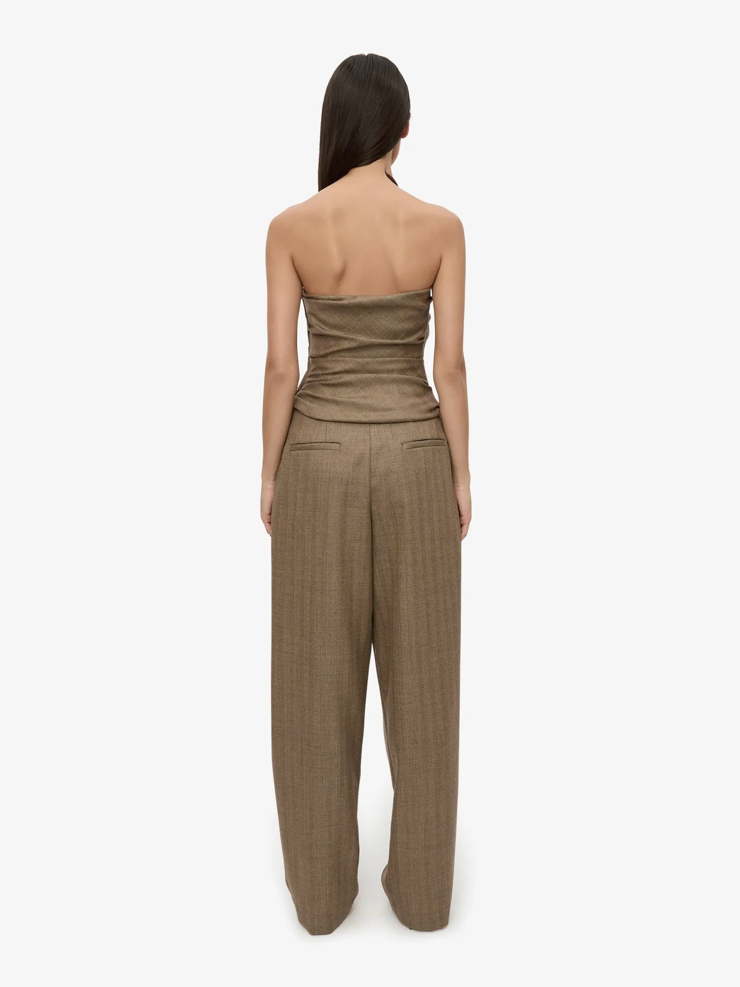 Chime Necklace Herringbone Halter Top sold by Christopher Esber product image thumbnail 5
