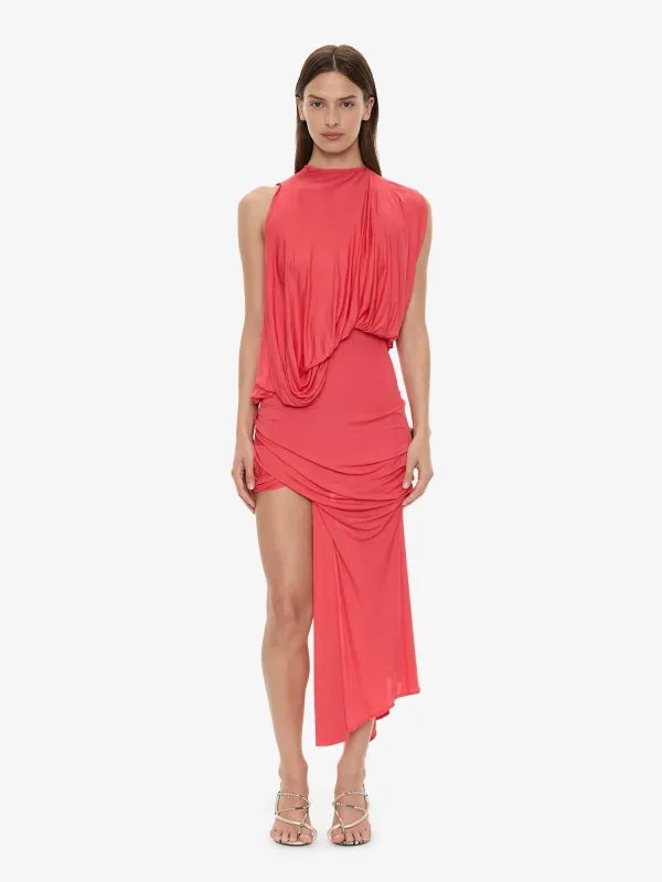 Cumulus Tucked Mini Dress made by Christopher Esber