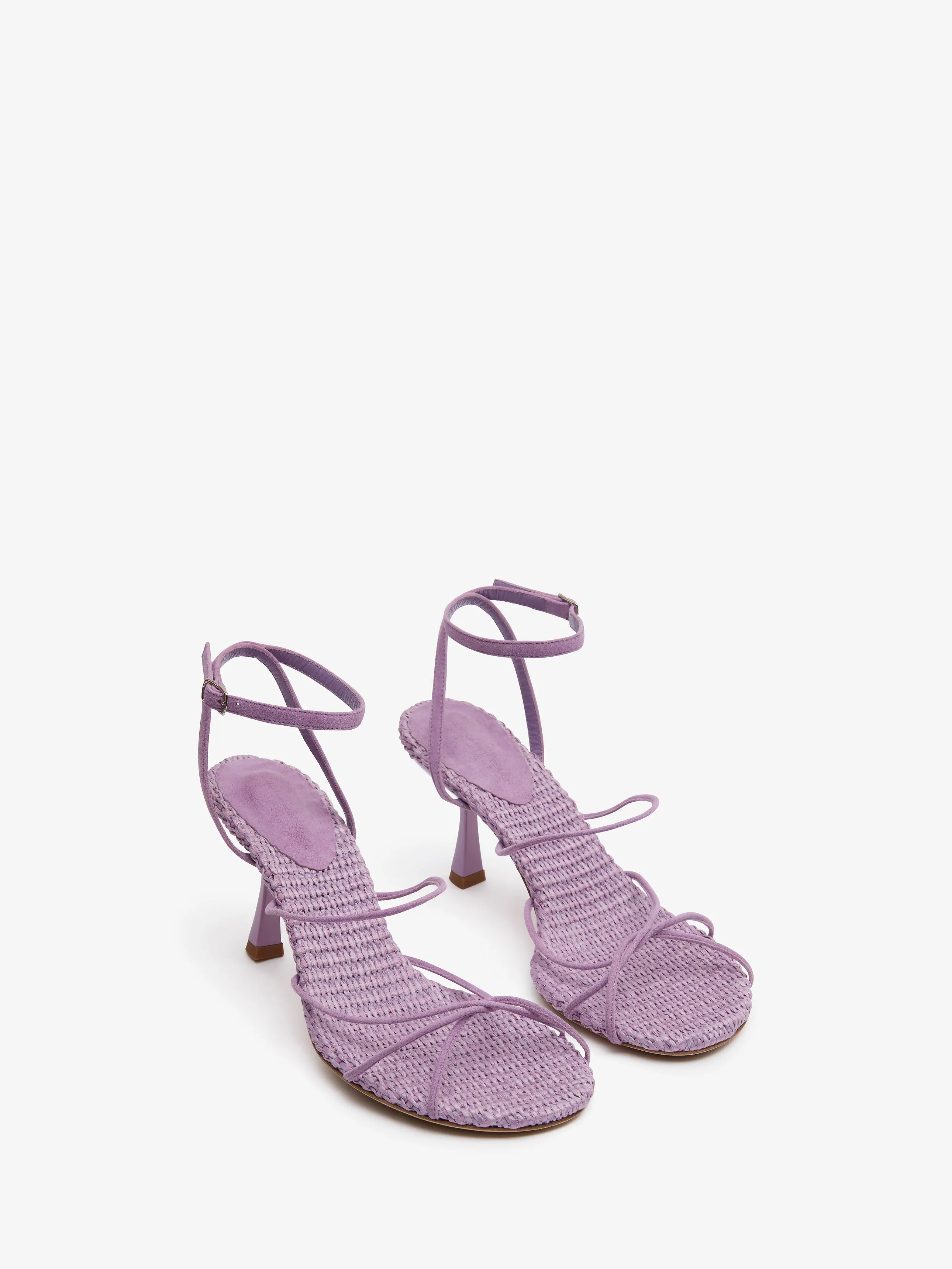 Blaze Raffia Suede Heel sold by Christopher Esber product image thumbnail 4