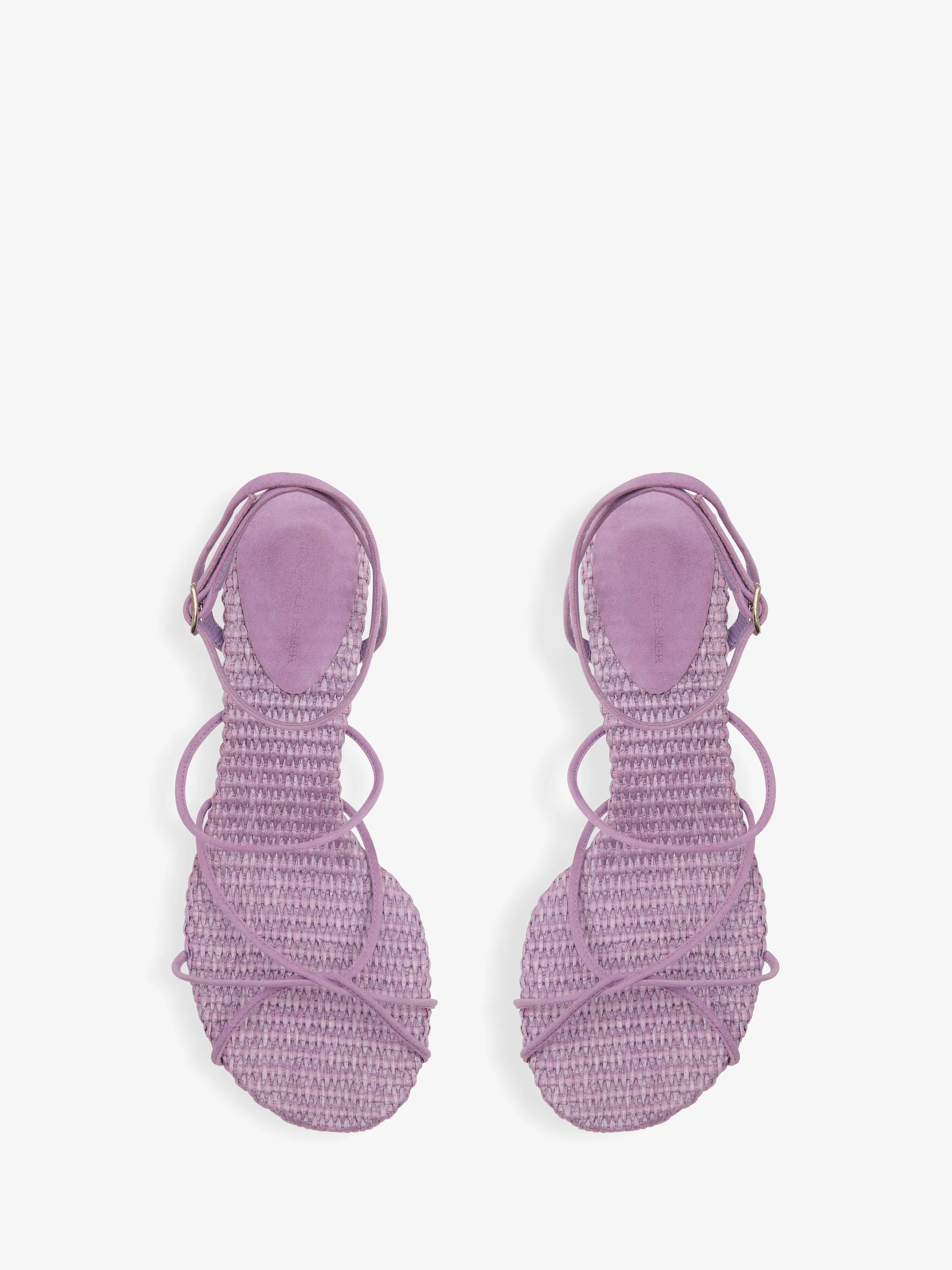 Blaze Raffia Suede Heel sold by Christopher Esber product image thumbnail 2