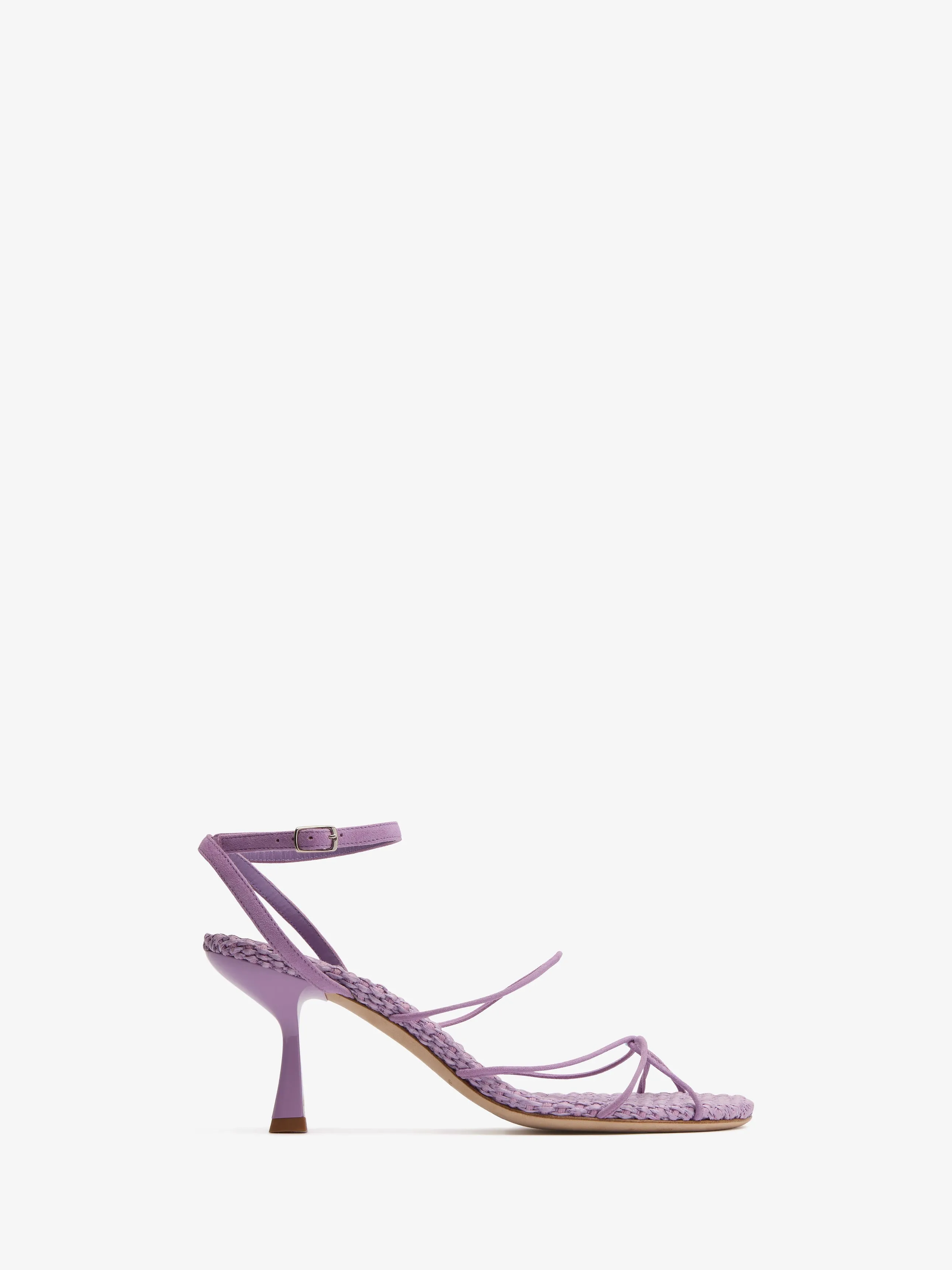 Blaze Raffia Suede Heel sold by Christopher Esber