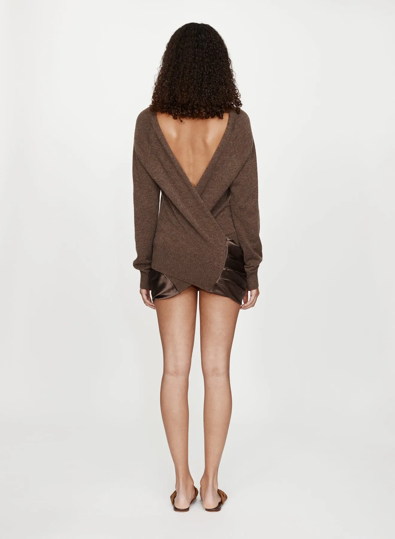Monument Cummerbund Silk Mini Dress sold by Christopher Esber product image thumbnail 3