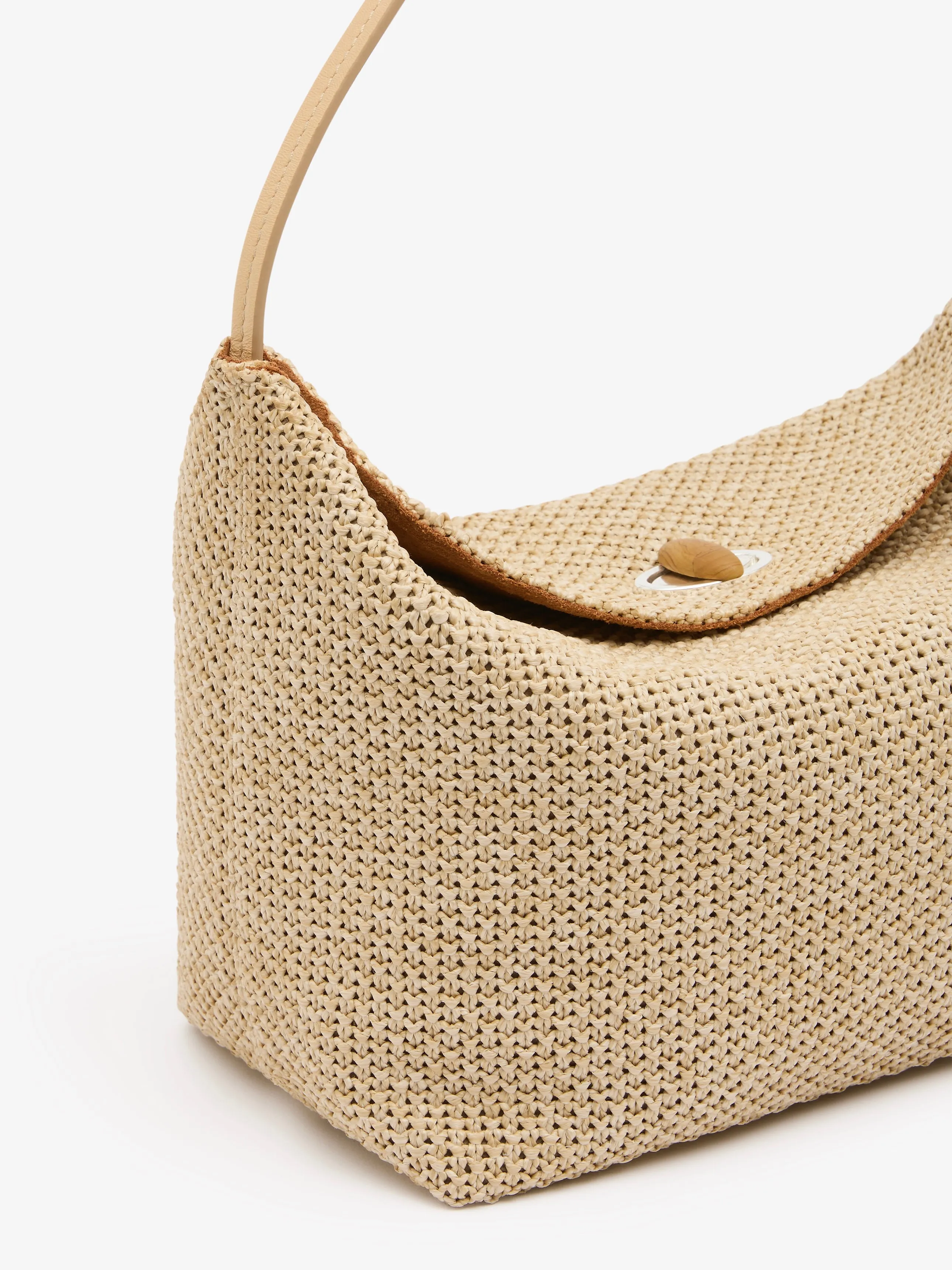 Turnlock Raffia Shoulder Bag sold by Christopher Esber product image thumbnail 2