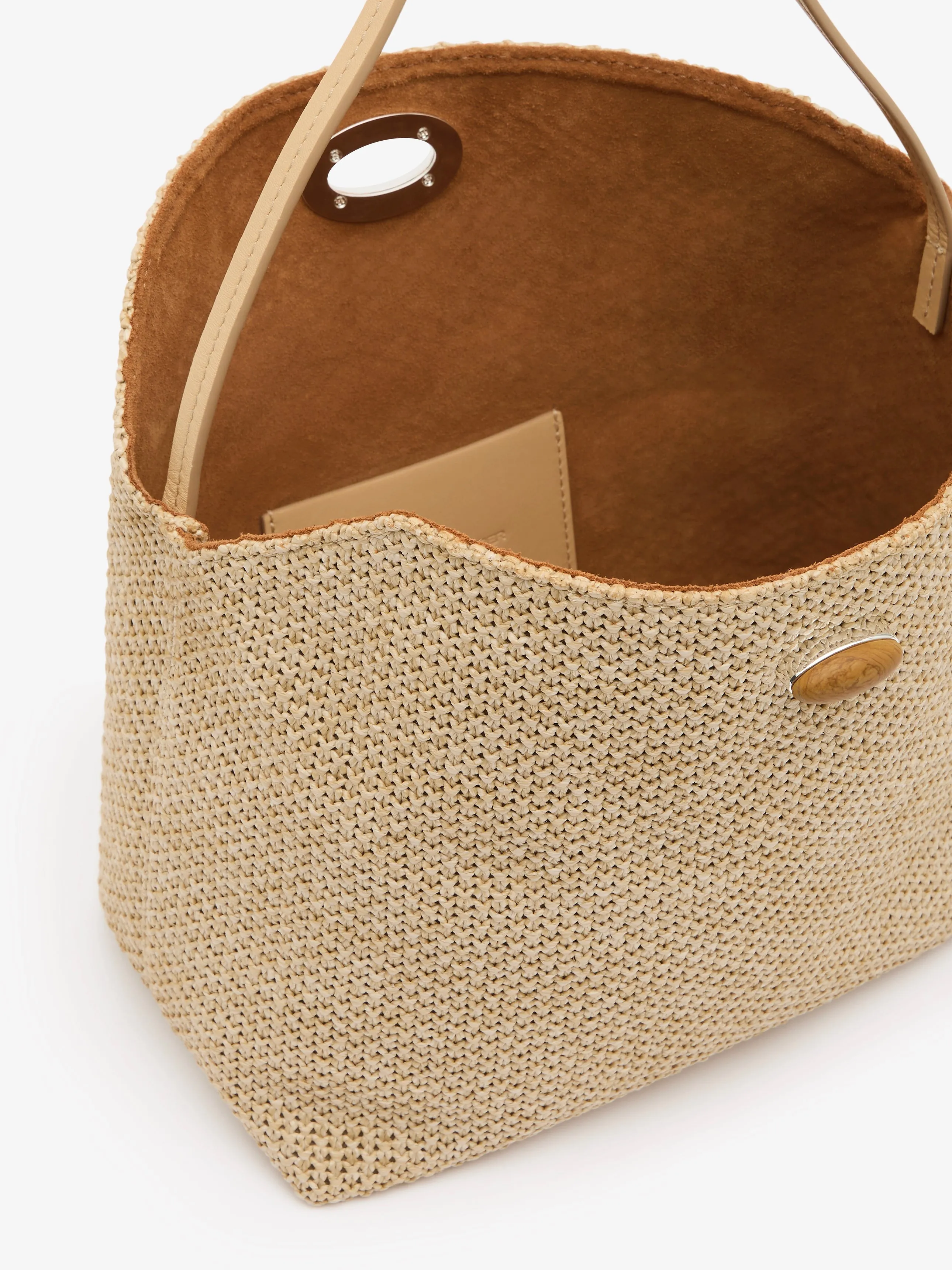Turnlock Raffia Shoulder Bag sold by Christopher Esber product image thumbnail 3