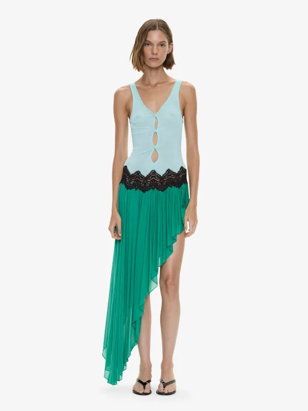 Open Twist Swept Tank Dress made by Christopher Esber
