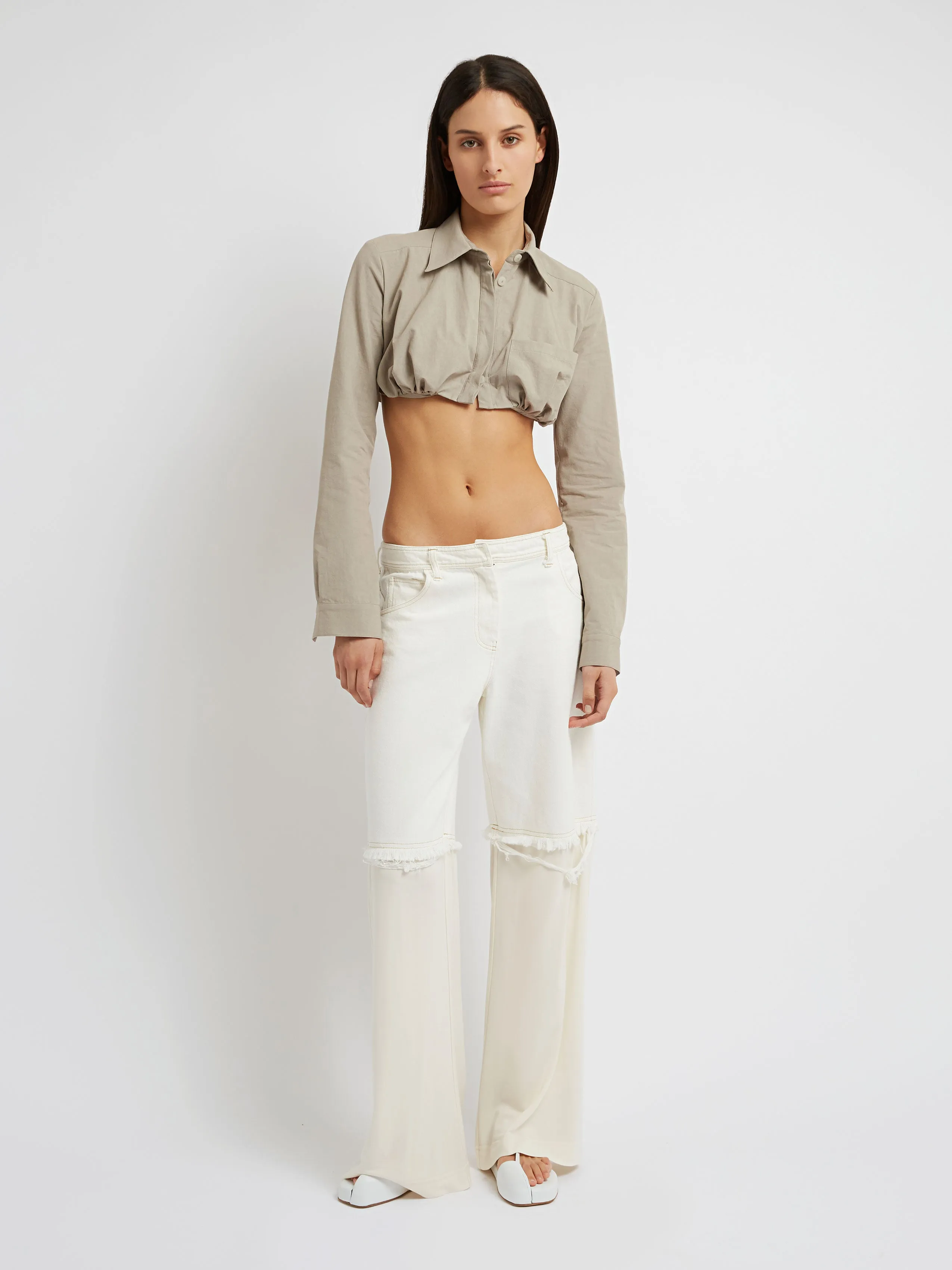 Inbuilt Bra Shirt sold by Christopher Esber product image thumbnail 5