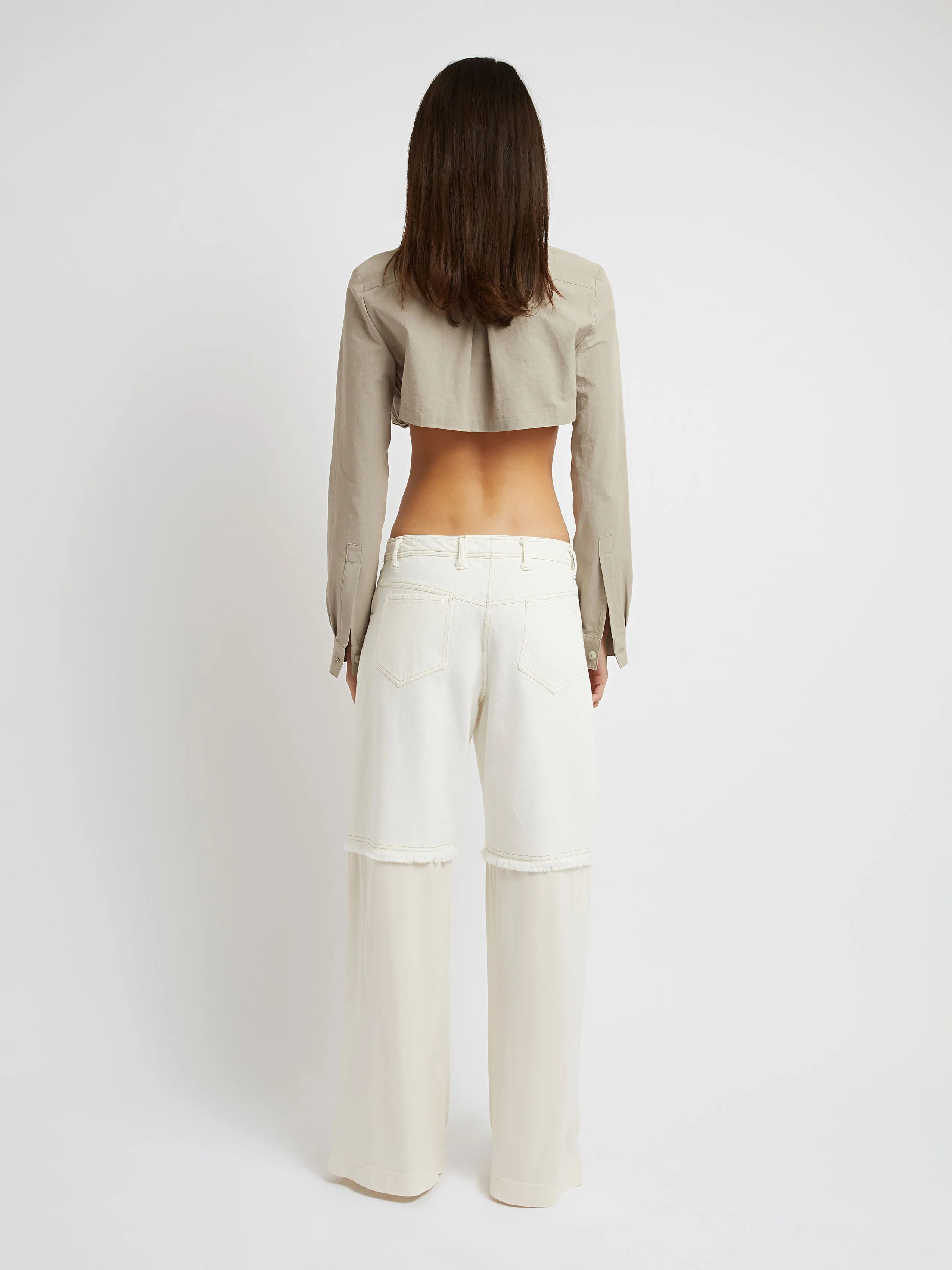 Inbuilt Bra Shirt sold by Christopher Esber product image thumbnail 3