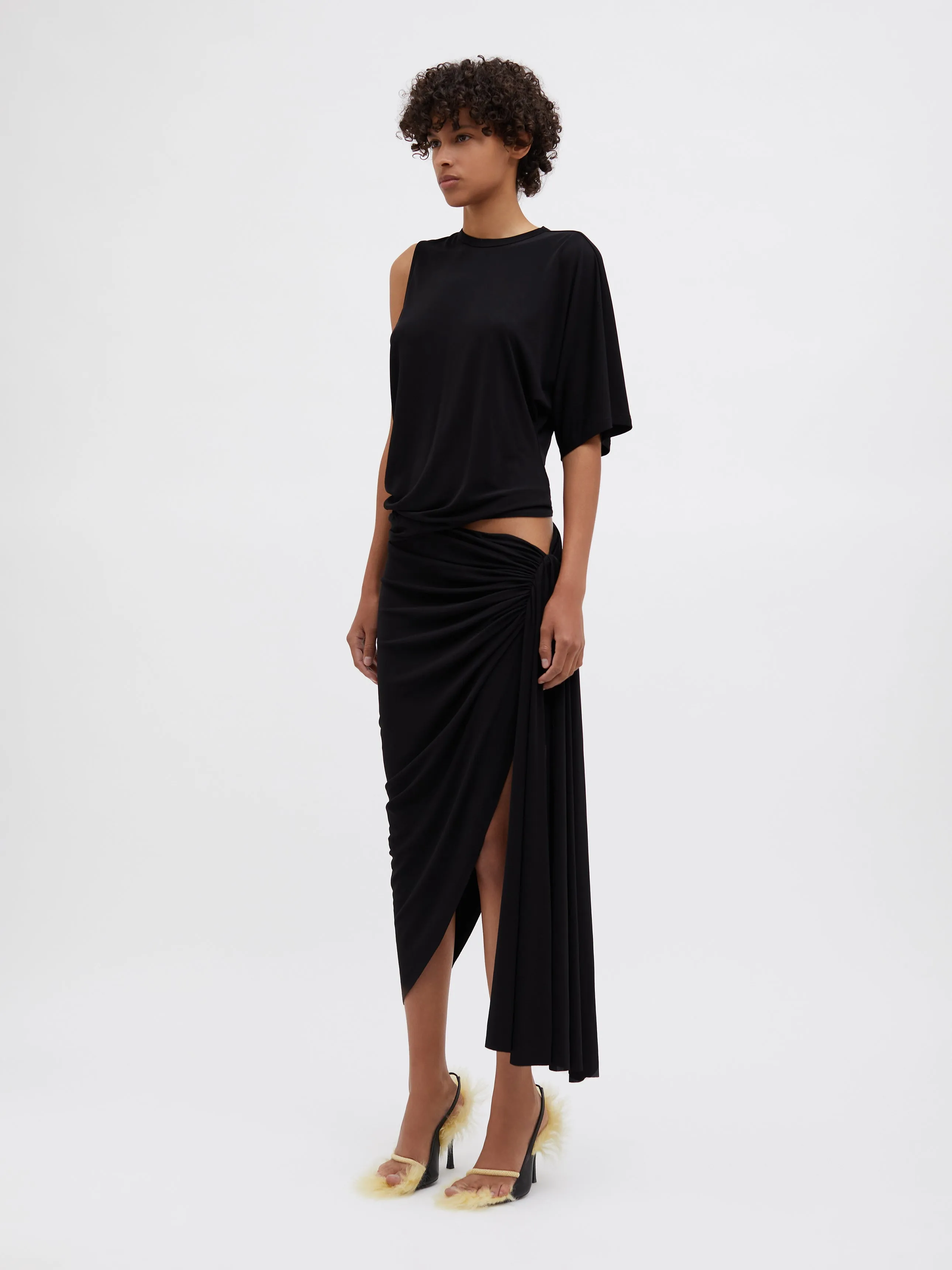 Monstera Cut Wrap Dress sold by Christopher Esber product image thumbnail 2