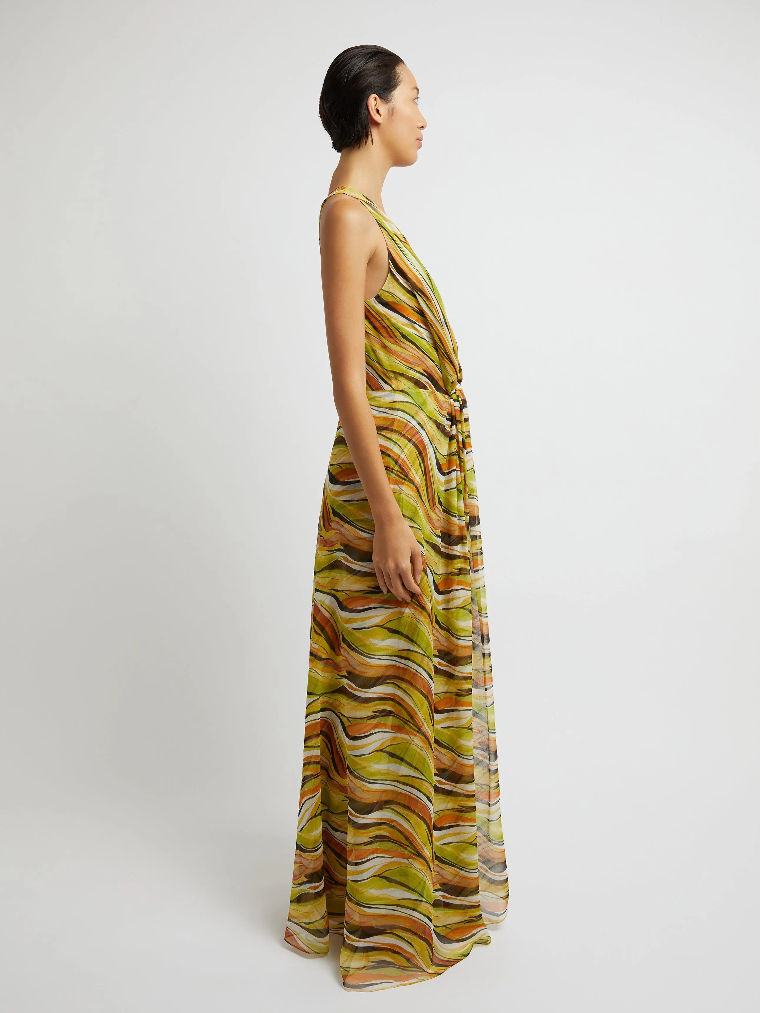 Folia Interlocked Silk Dress sold by Christopher Esber product image thumbnail 3