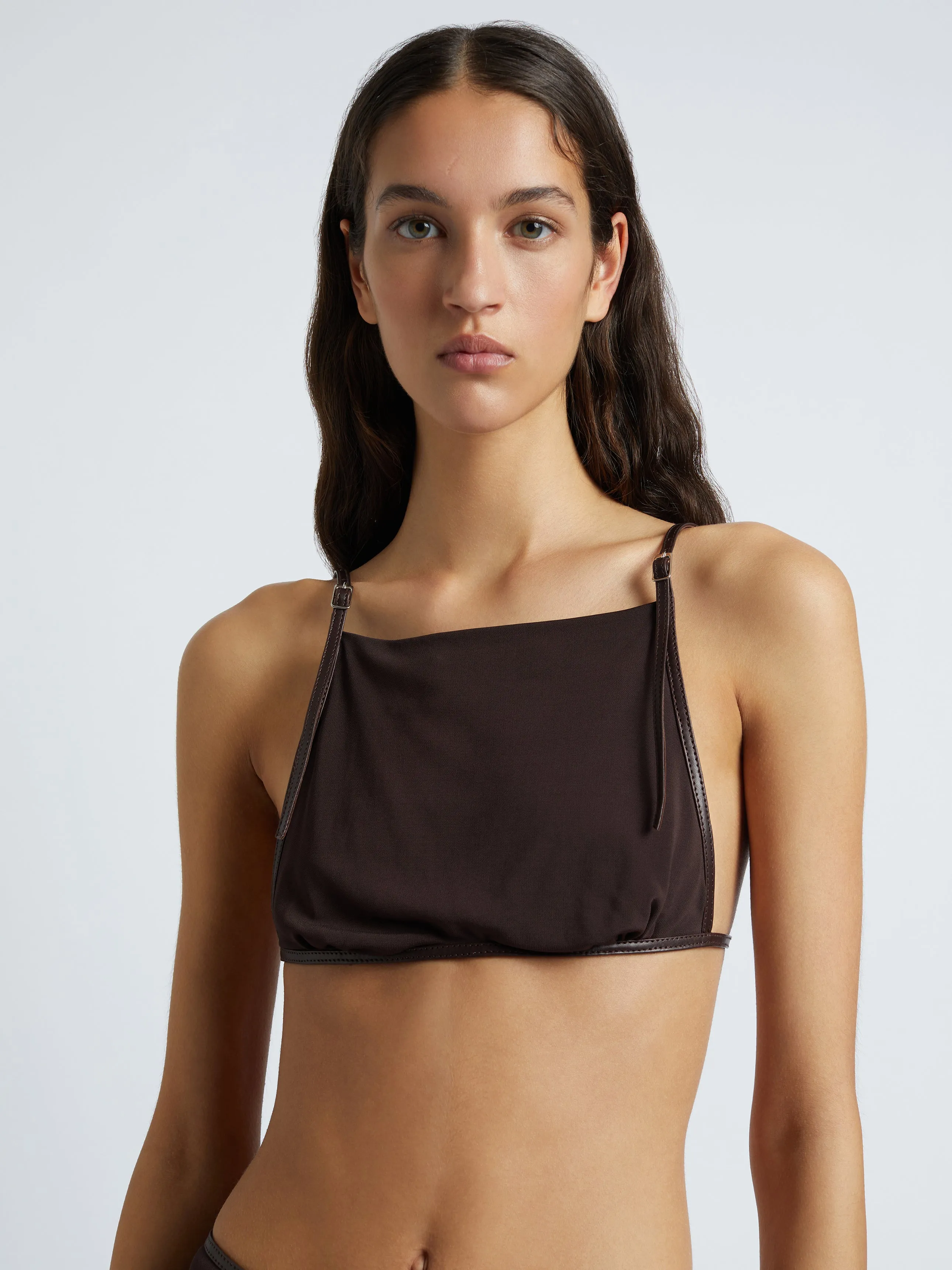 Framed Buckle Petit Top sold by Christopher Esber