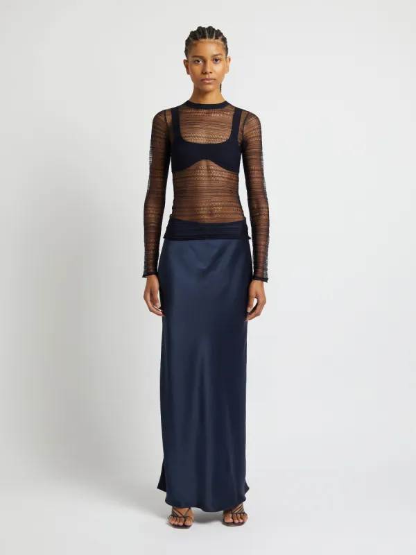 Refraction Long Sleeve Dress made by Christopher Esber