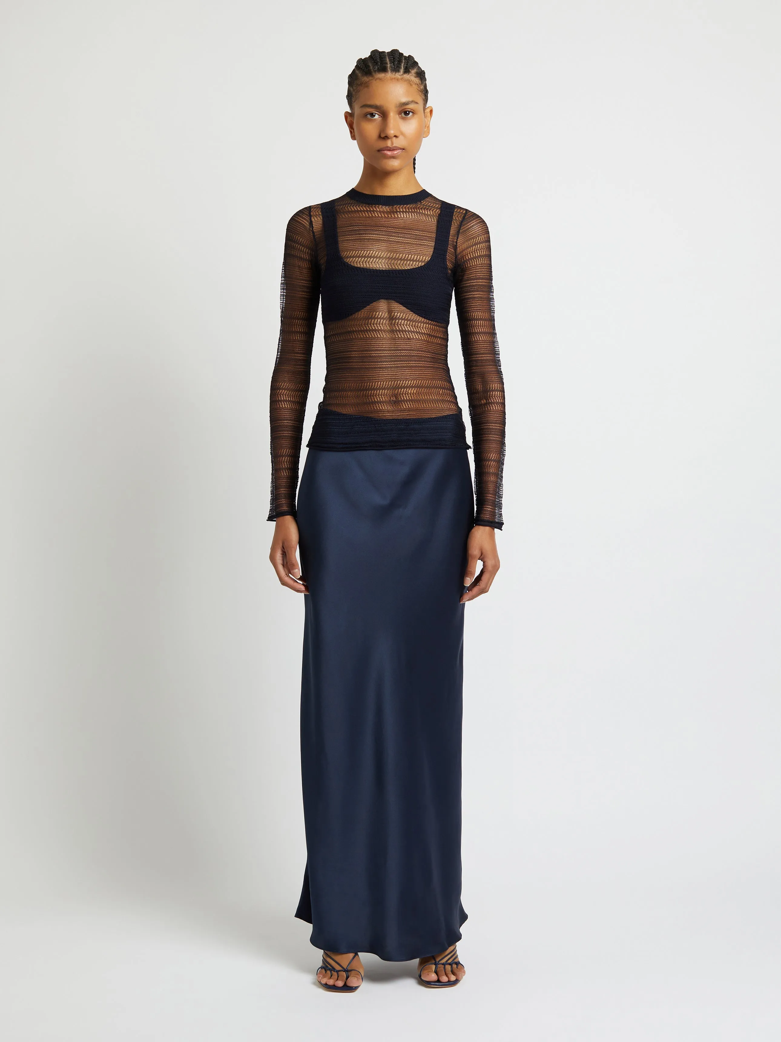 Refraction Long Sleeve Dress sold by Christopher Esber