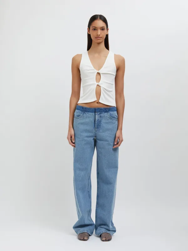 Open Twist Tank sold by Christopher Esber