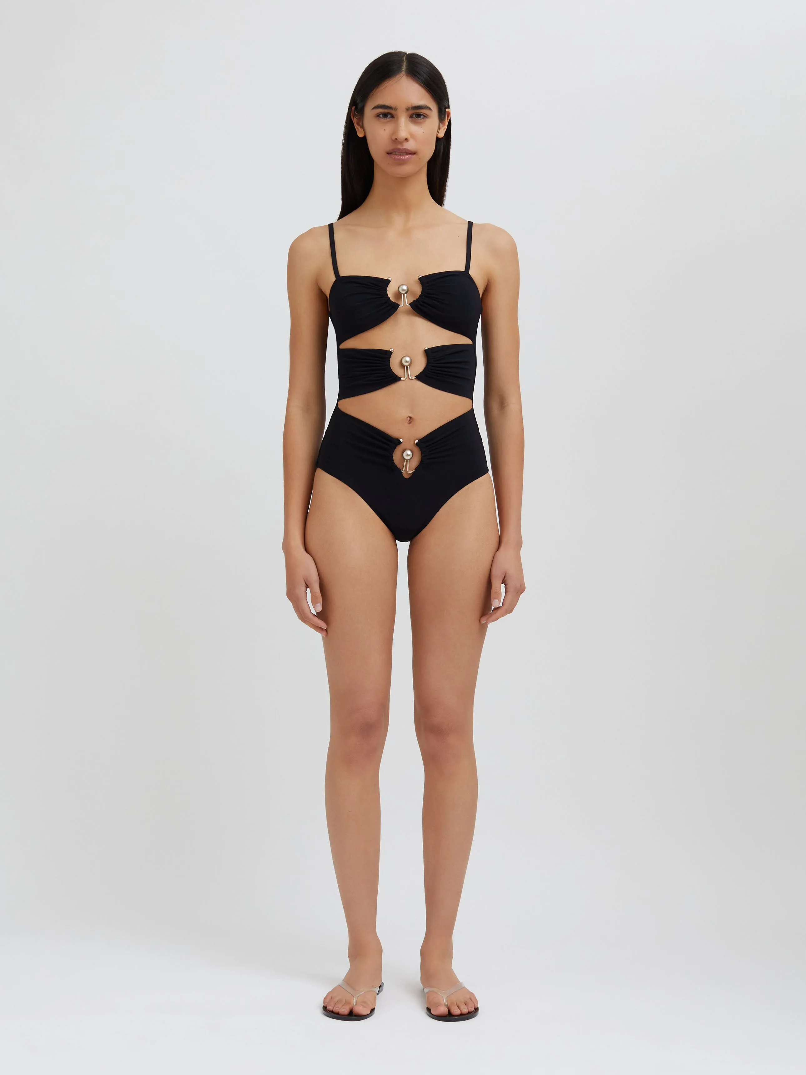 Pierced Orbit One Piece sold by Christopher Esber