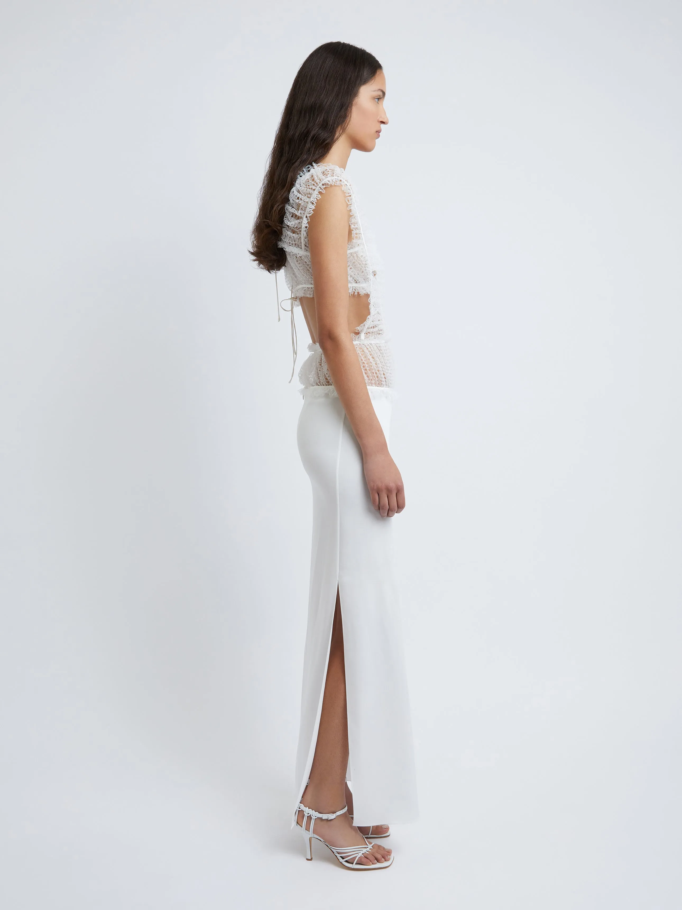 Laced Torrent Tank Dress sold by Christopher Esber product image thumbnail 3