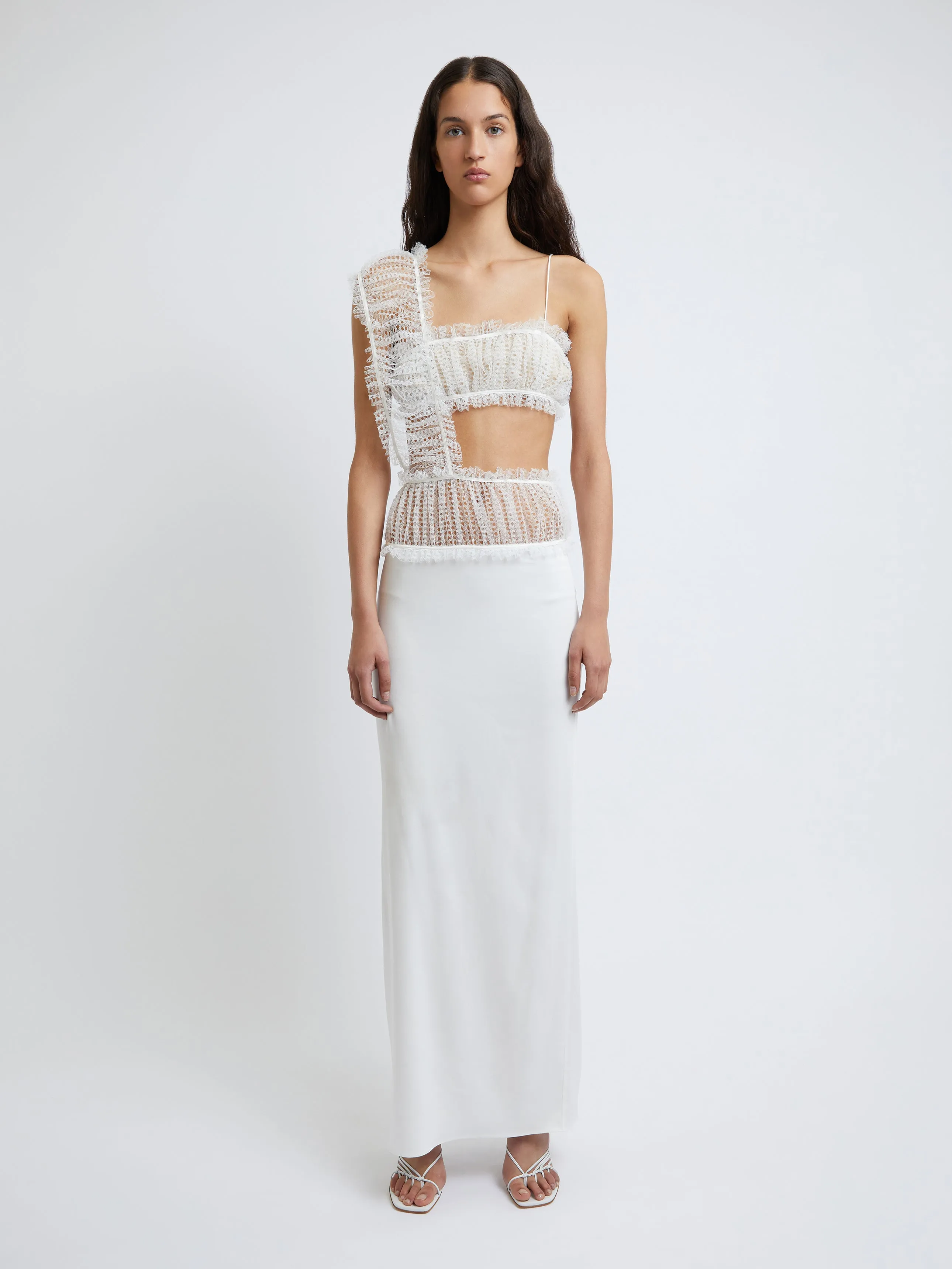 Laced Torrent Tank Dress sold by Christopher Esber