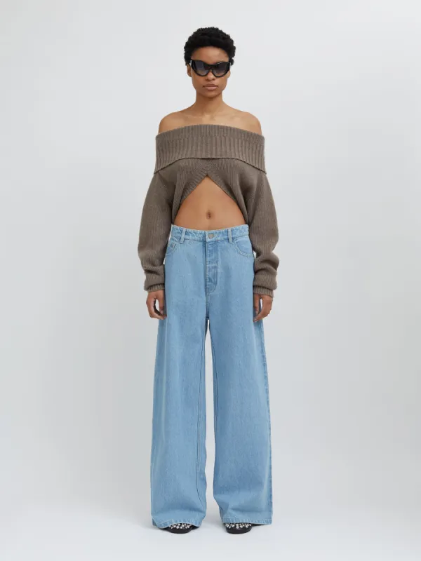 Oversized Drop Jeans sold by Christopher Esber