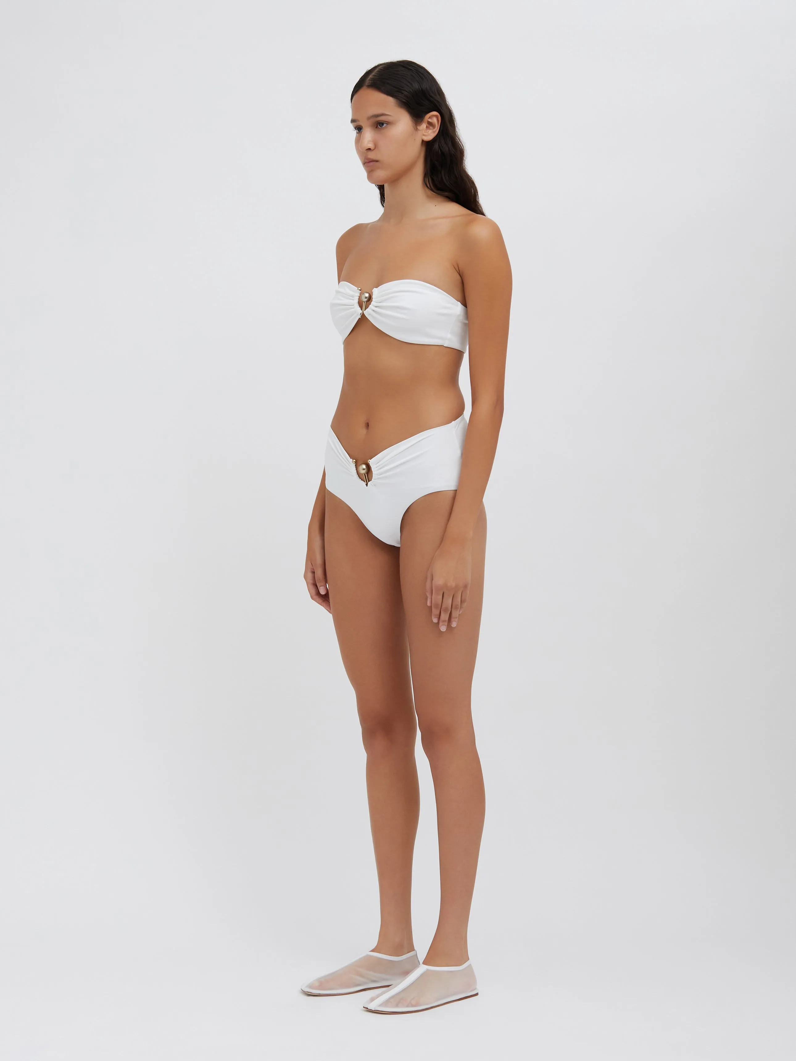 Orbit Ruched High Brief sold by Christopher Esber product image thumbnail 2