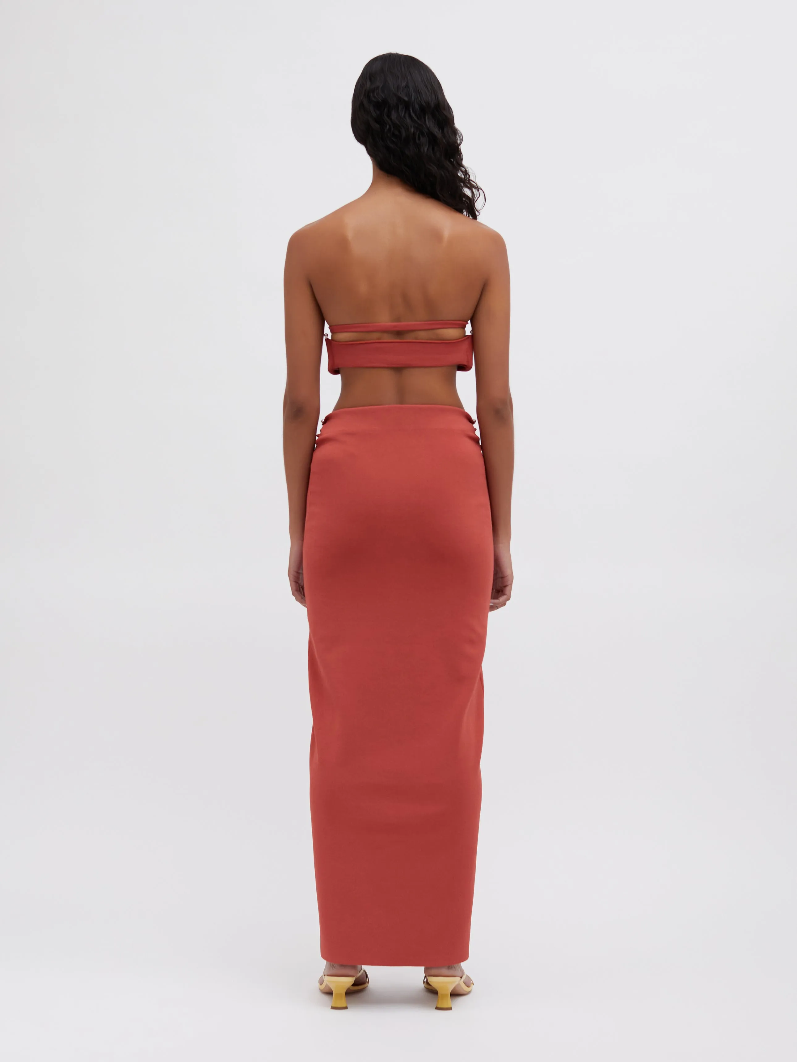 Ore Spear Twist Knit Skirt sold by Christopher Esber product image thumbnail 5
