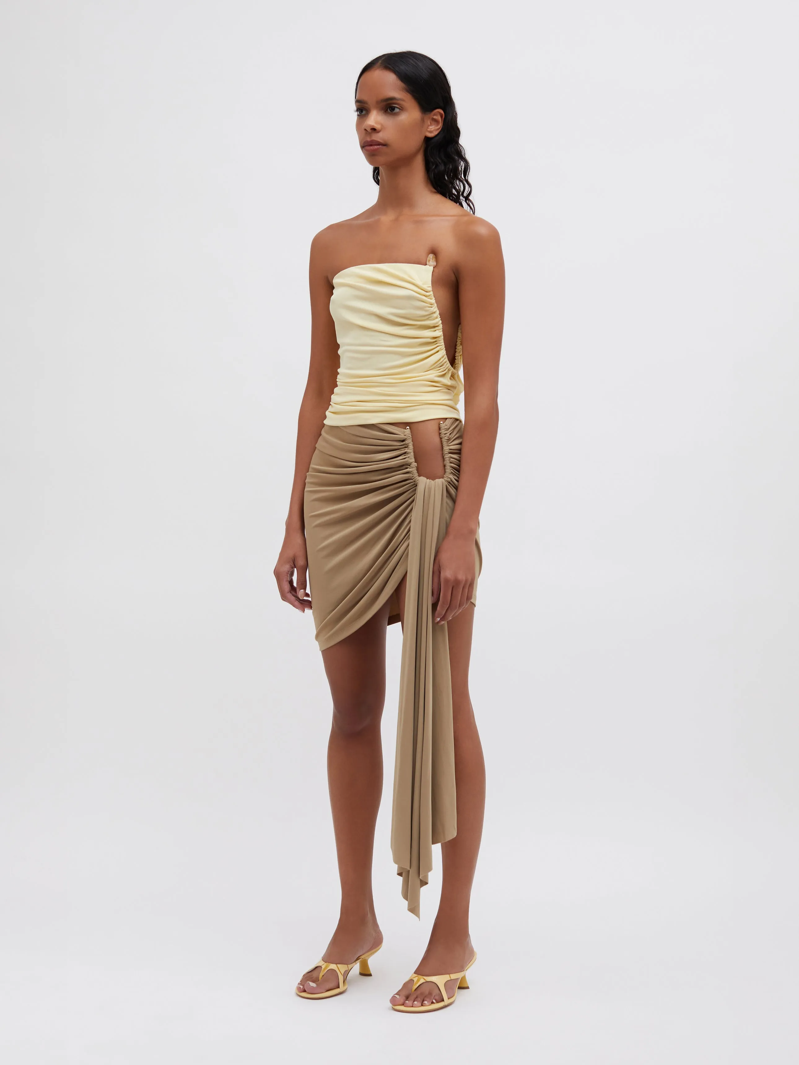 Odessa Arced Side Bustier sold by Christopher Esber product image thumbnail 3