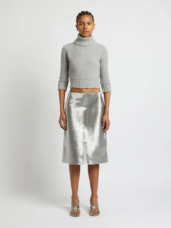 Metal Pony Skirt made by Christopher Esber