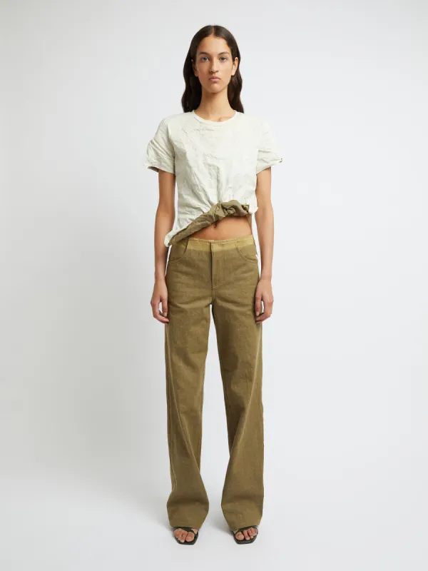 Deconstruct Denim Jean sold by Christopher Esber