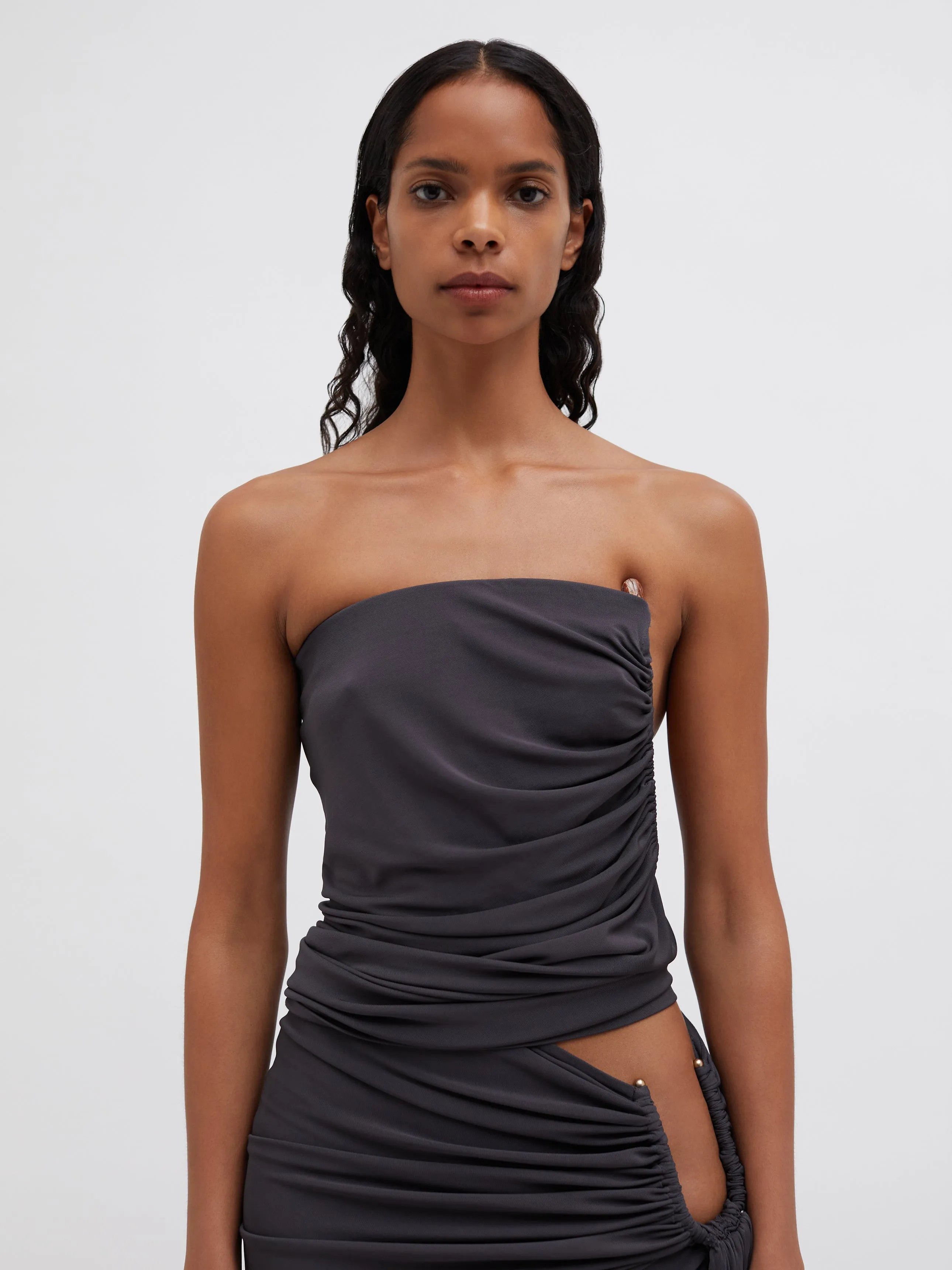 Arced Palm Micro Skirt sold by Christopher Esber product image thumbnail 5