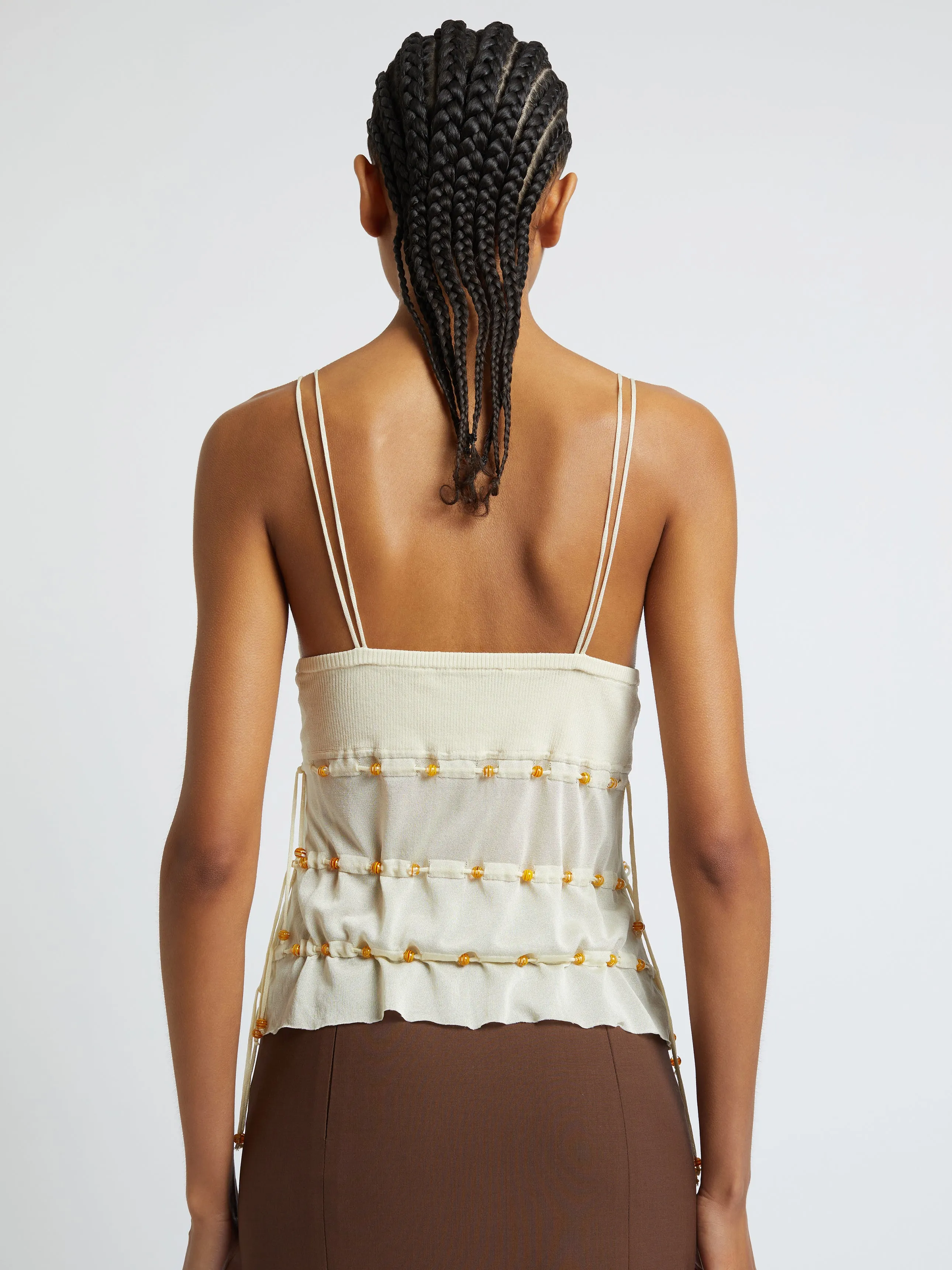 Reminiscence Beaded Cami sold by Christopher Esber product image thumbnail 5