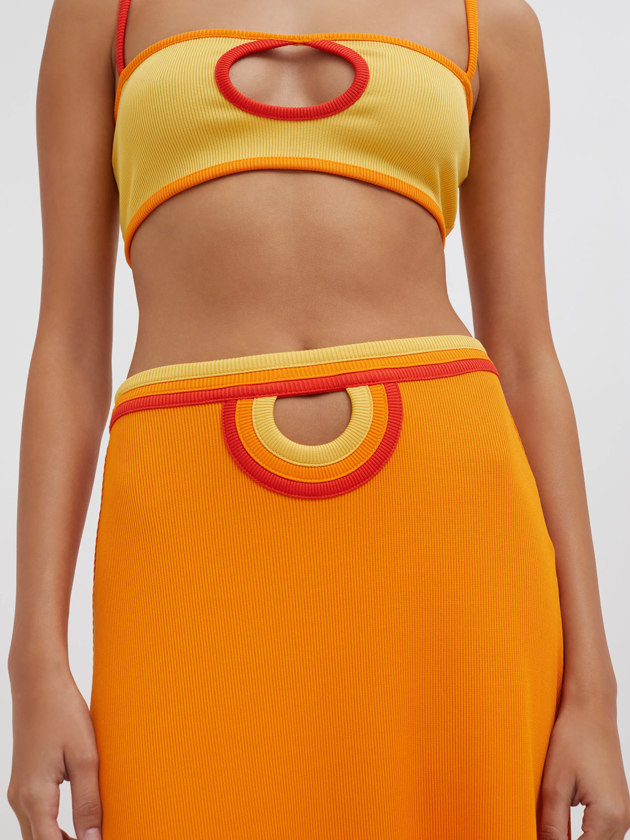 Multi Verner Loophole Skirt sold by Christopher Esber product image thumbnail 2