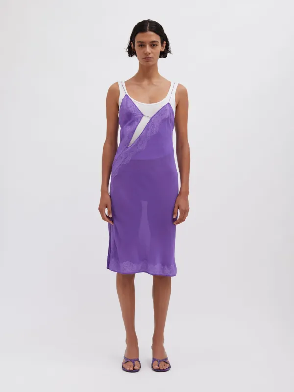 Encased Lace Cami Tank Dress made by Christopher Esber