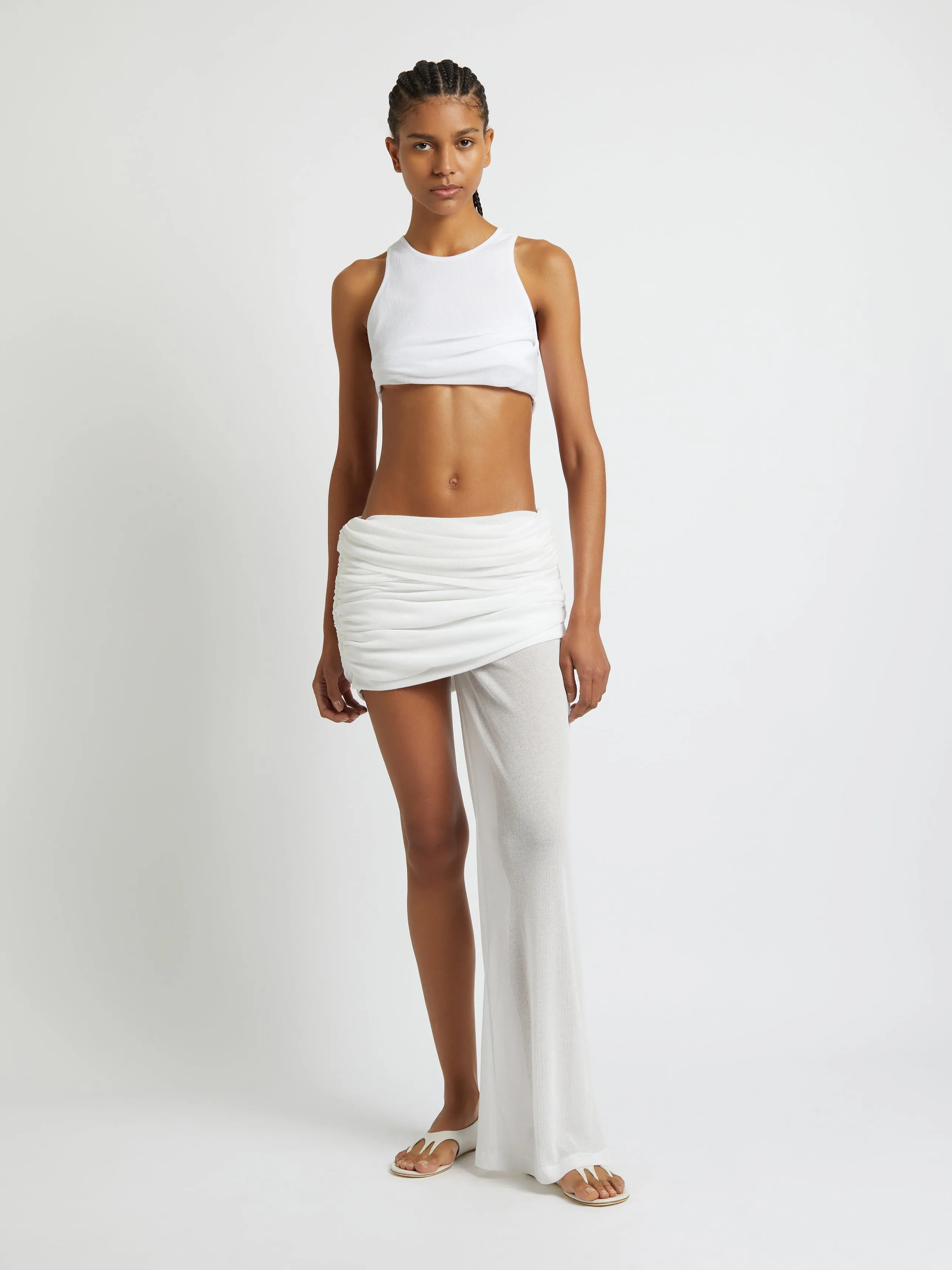 Unpeeled Crop Tank sold by Christopher Esber product image thumbnail 5