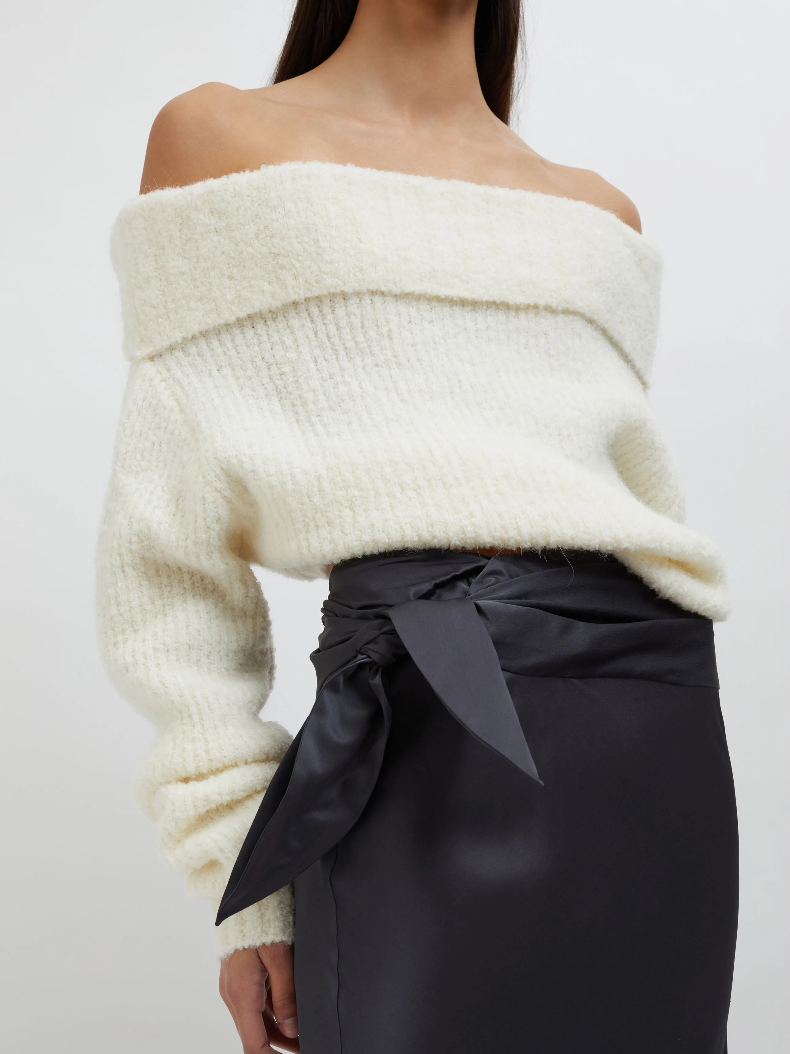 Wrapped Tie Silk Skirt sold by Christopher Esber product image thumbnail 2