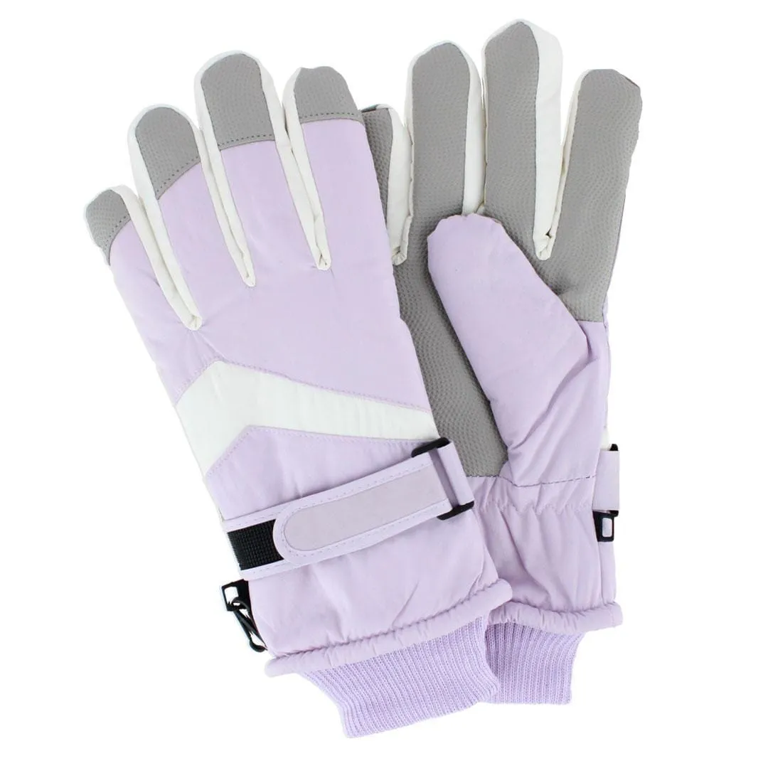 CTM® Adult Winter Ski Gloves with Extended Cuff and Wrist Strap by Wootie sold by Belt Outlet product image thumbnail 5