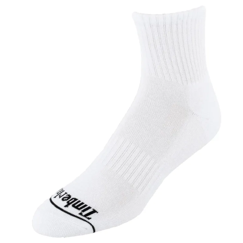 Timberland Men's Performance Quarter Cushioned Socks (3 Pack) made by Timberland