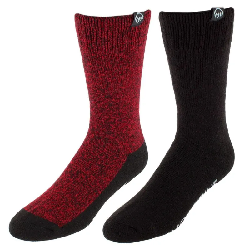 Wolverine Men's Alpine Brushed Thermal Crew Sock (2 Pair Pack) made by Wolverine