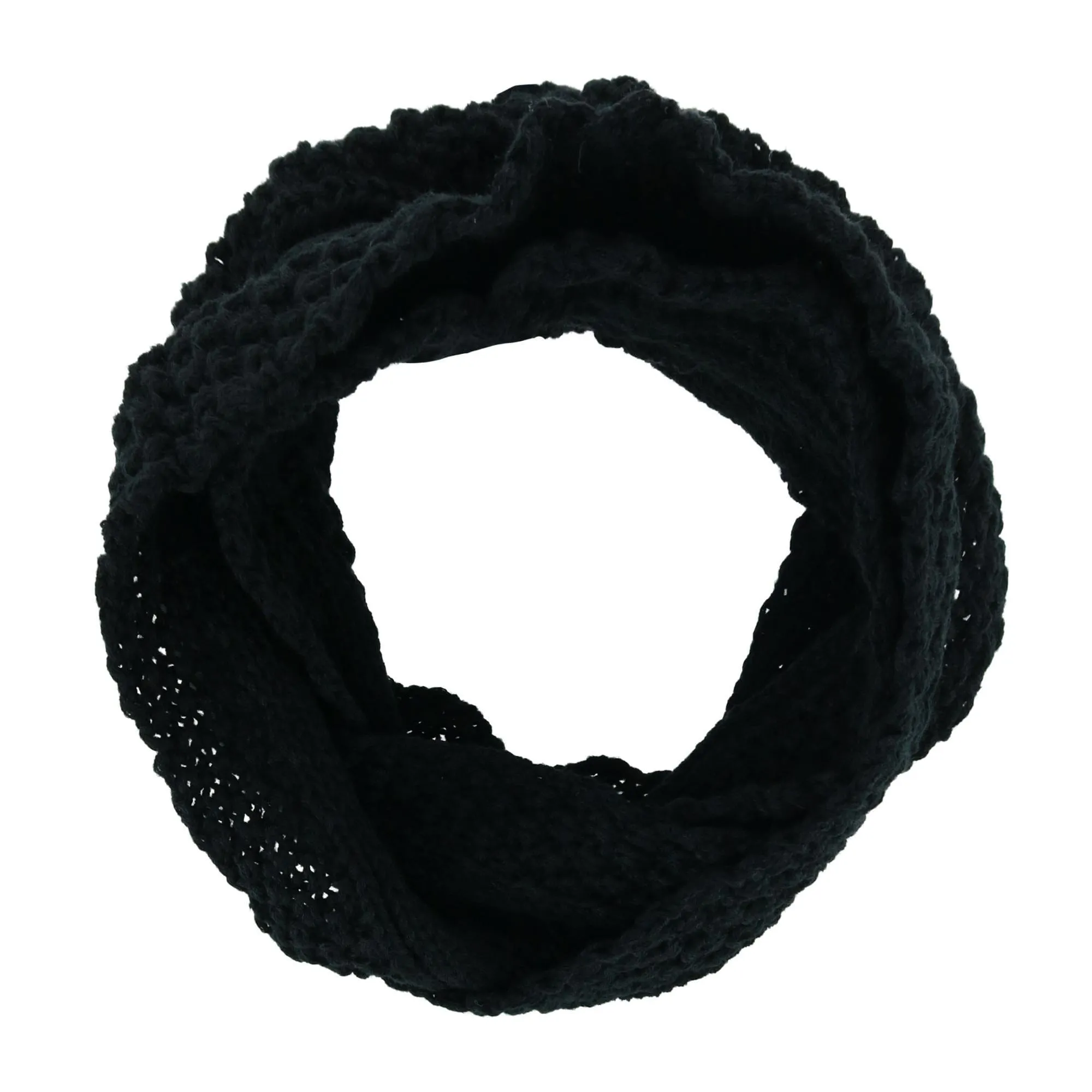 CTM® Women's Winter Knit Pom Hat Gloves & Infinity Scarf Set by Noillia sold by Belt Outlet product image thumbnail 5