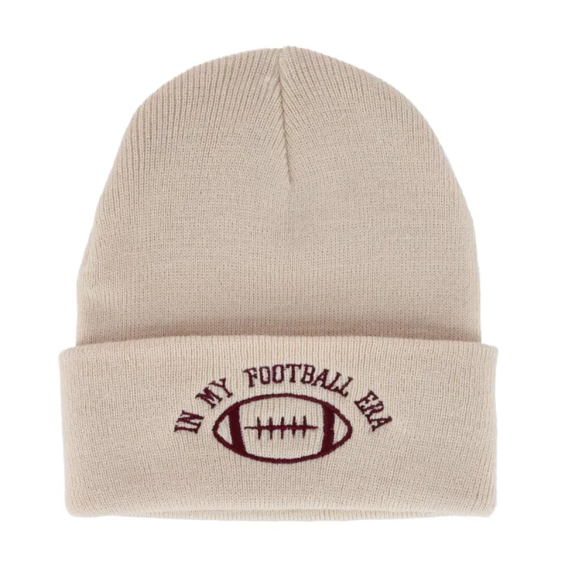 David & Young Women's In My Football Era Beanie Hat sold by Belt Outlet