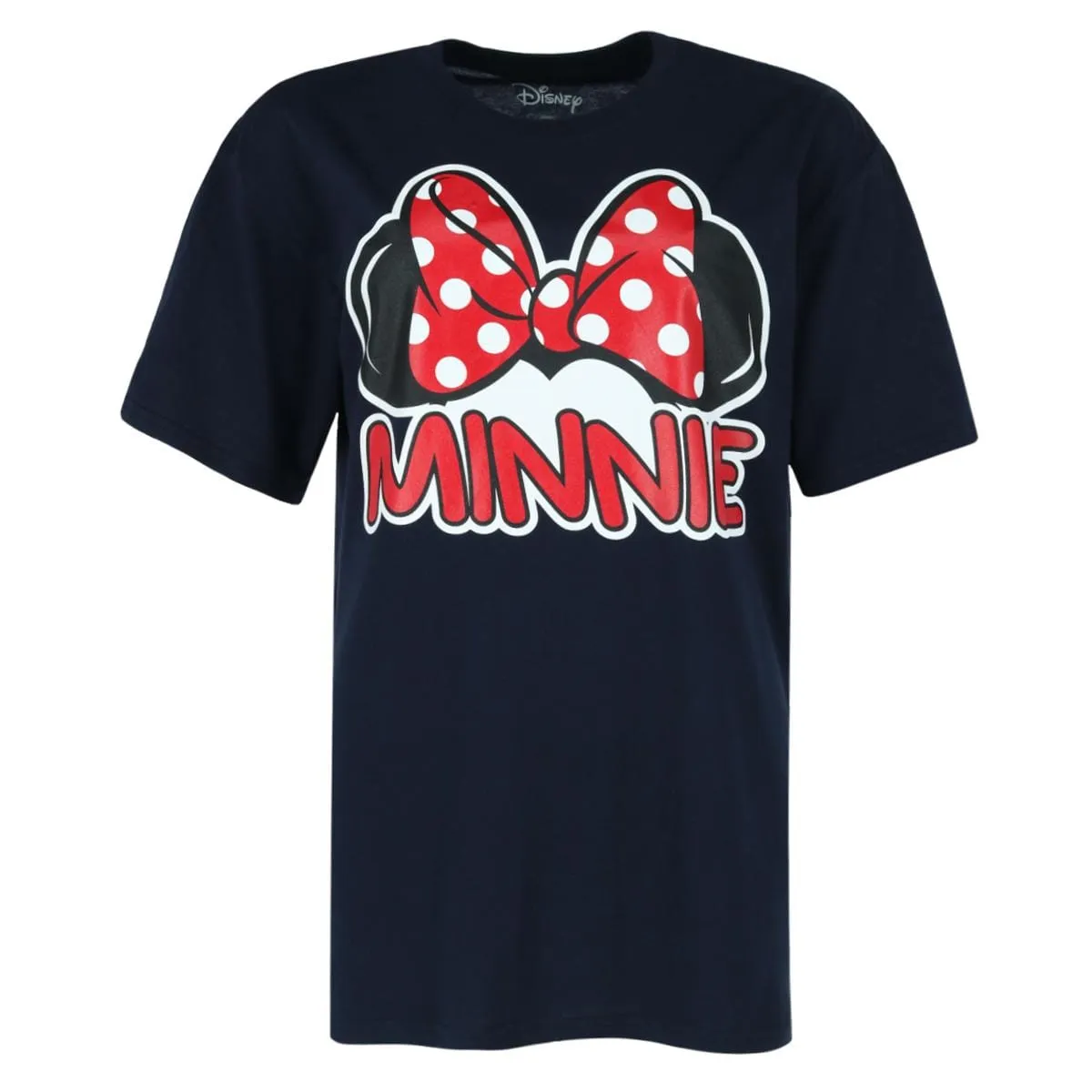 Jerry Leigh Women's Plus Size Disney Minnie Mouse Ears Short Sleeve T-Shirt sold by Belt Outlet product image thumbnail 3