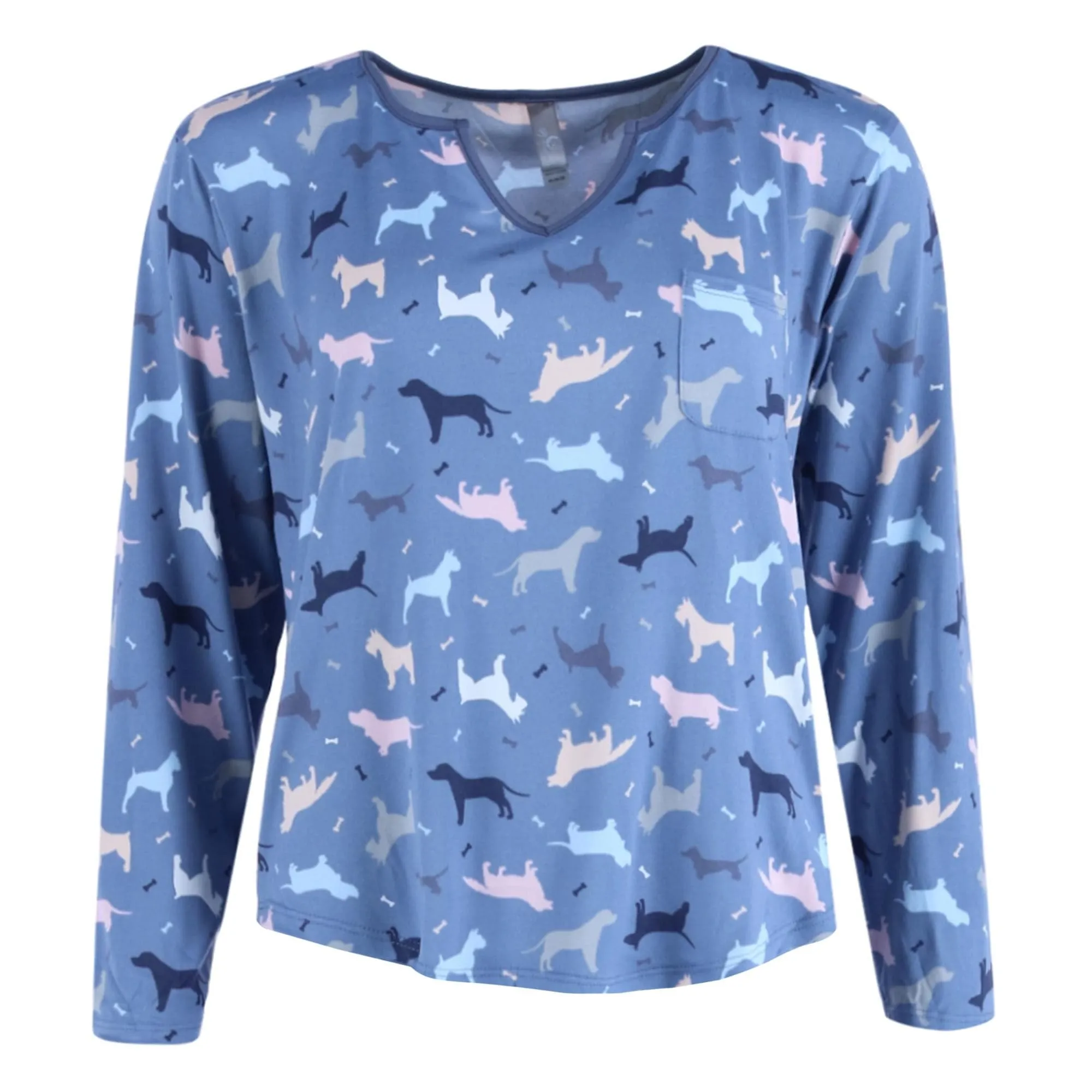 PJ Couture Women's Dog Print Pajama Jogger Set sold by Belt Outlet product image thumbnail 4