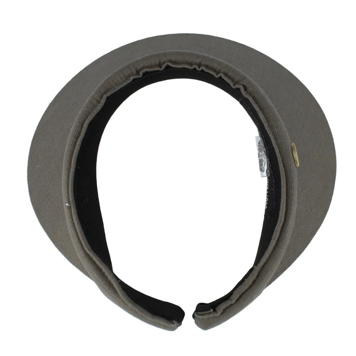 Angela & William Women's Solid Cotton Clip Visor sold by Belt Outlet product image thumbnail 5